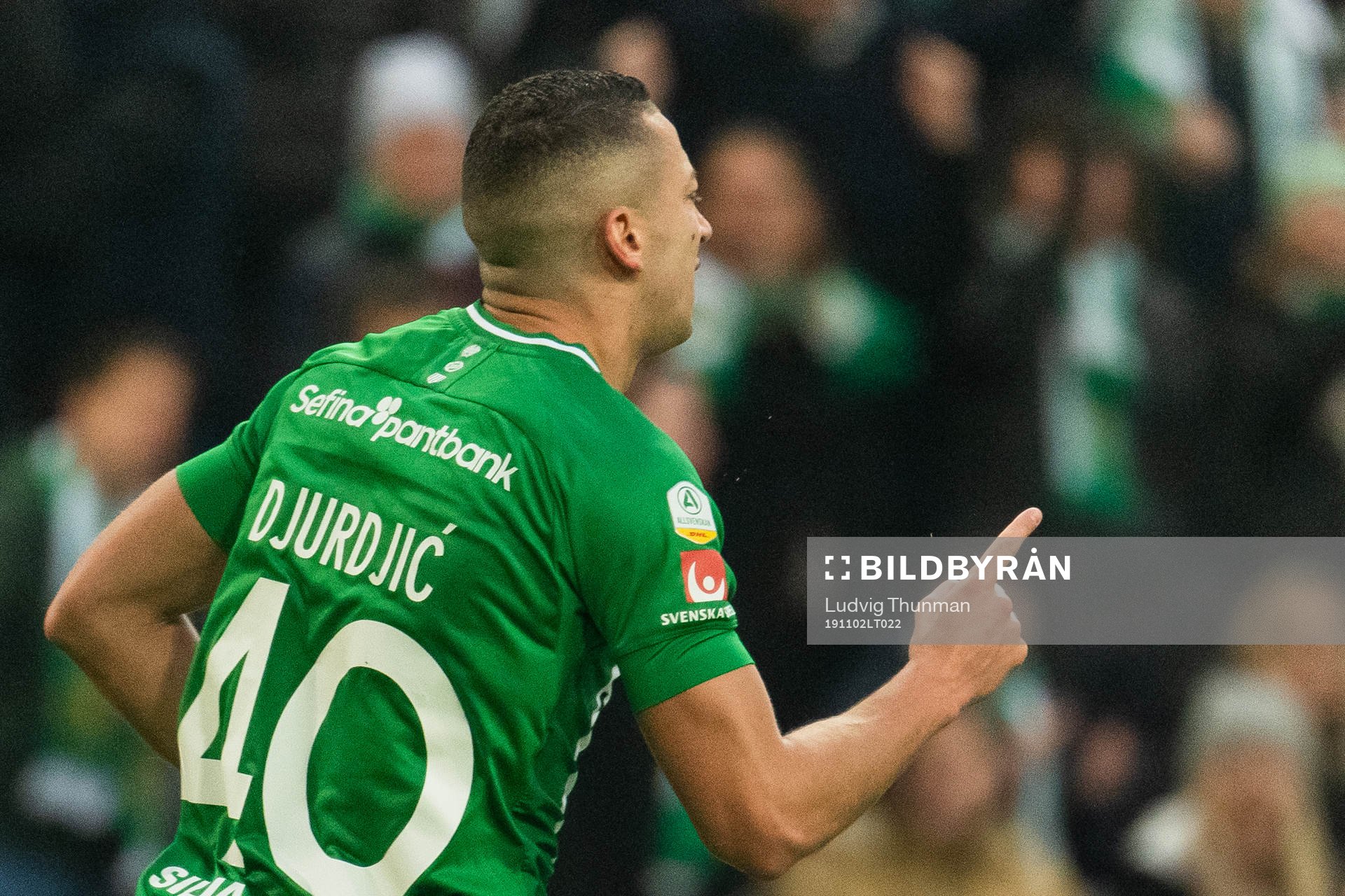 Hammarbys Nikola Djurdjic jublar