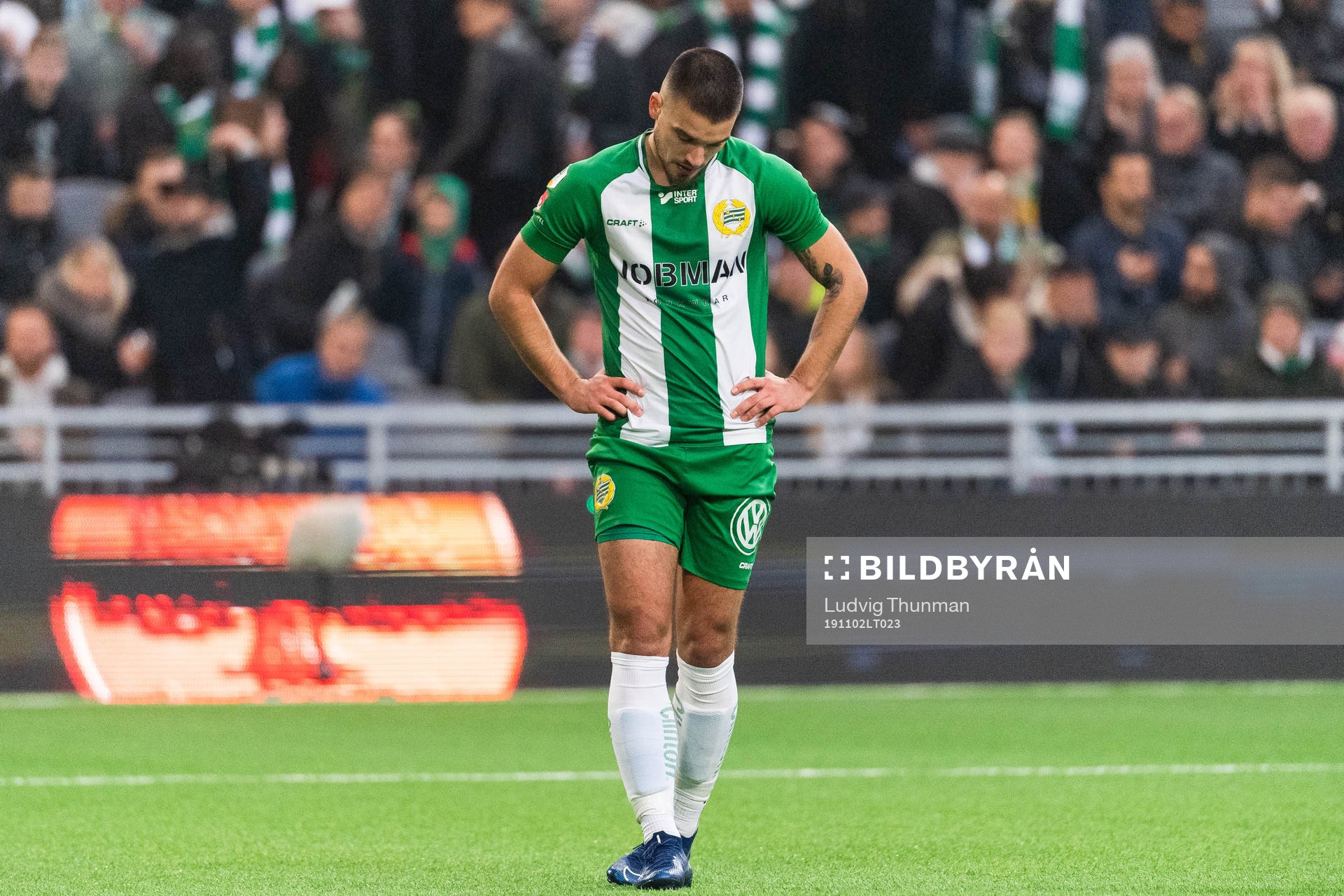 Hammarbys Vladimir Rodic deppar