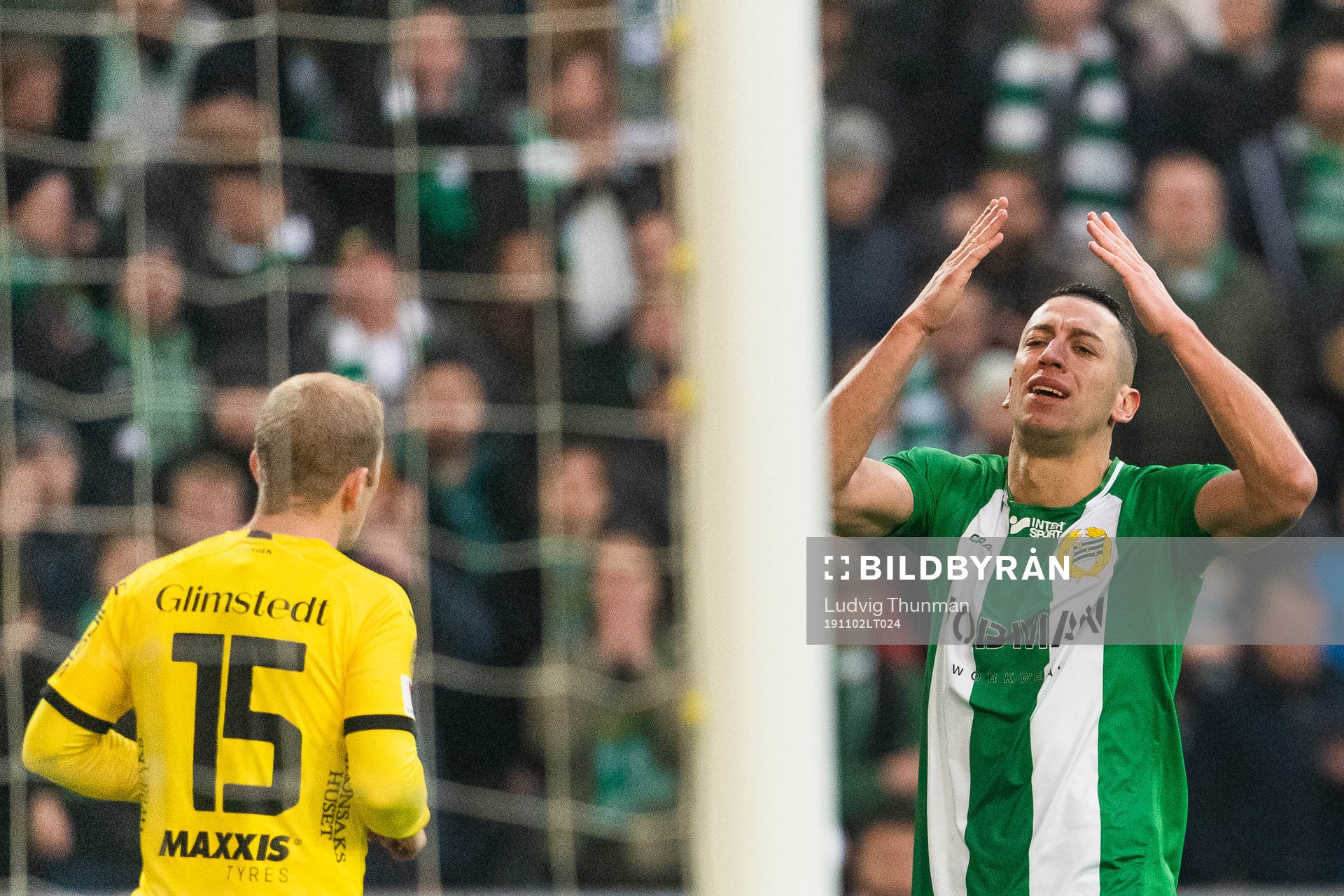 Hammarbys Nikola Djurdjic deppar