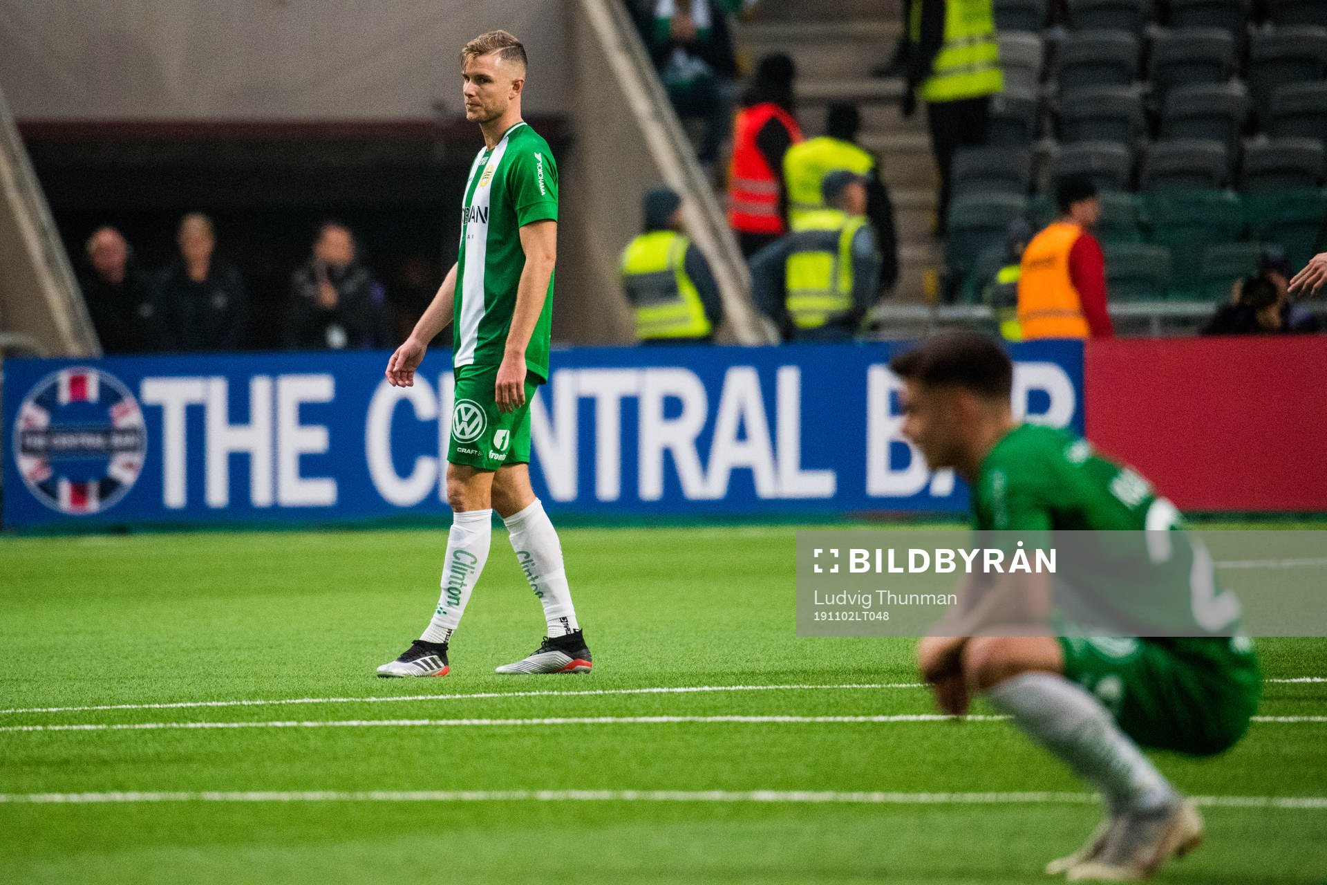 Hammarbys Richard Magyar och Alexander Kacaniklic deppar