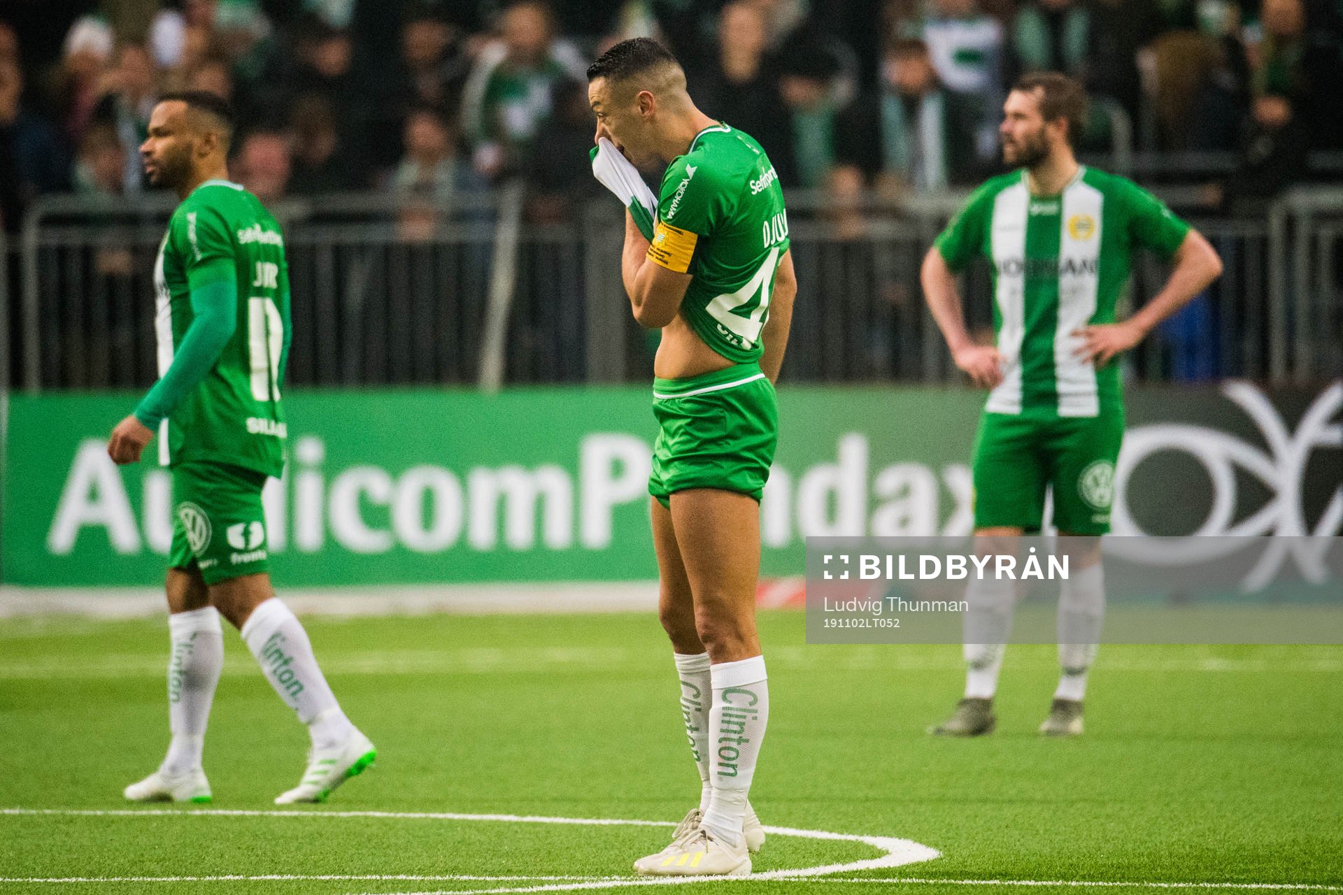 Hammarbys Nikola Djurdjic deppar