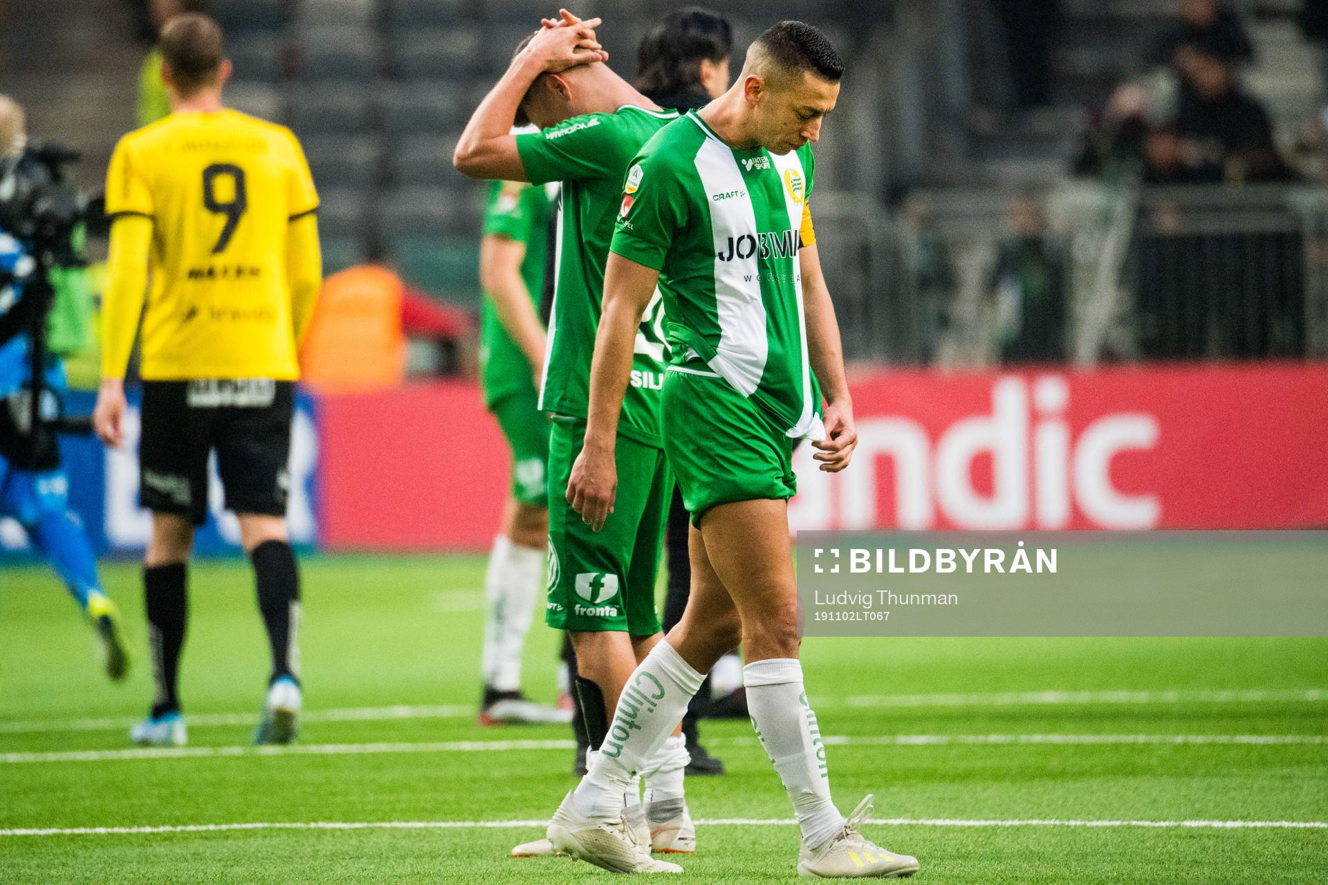 Hammarbys Nikola Djurdjic deppar