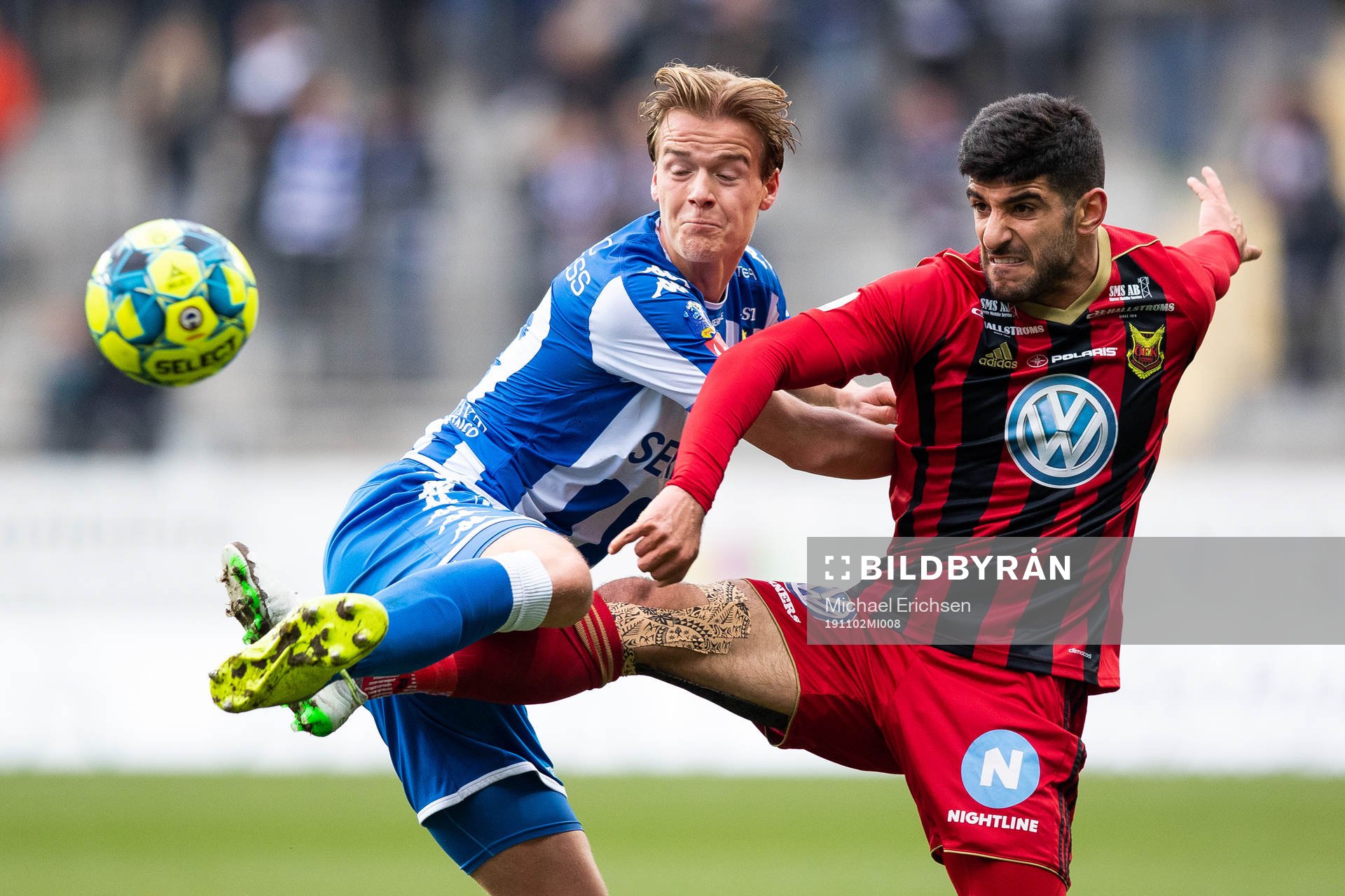 IFK Göteborgs August Erlingmark och Östersunds Rewan Amin