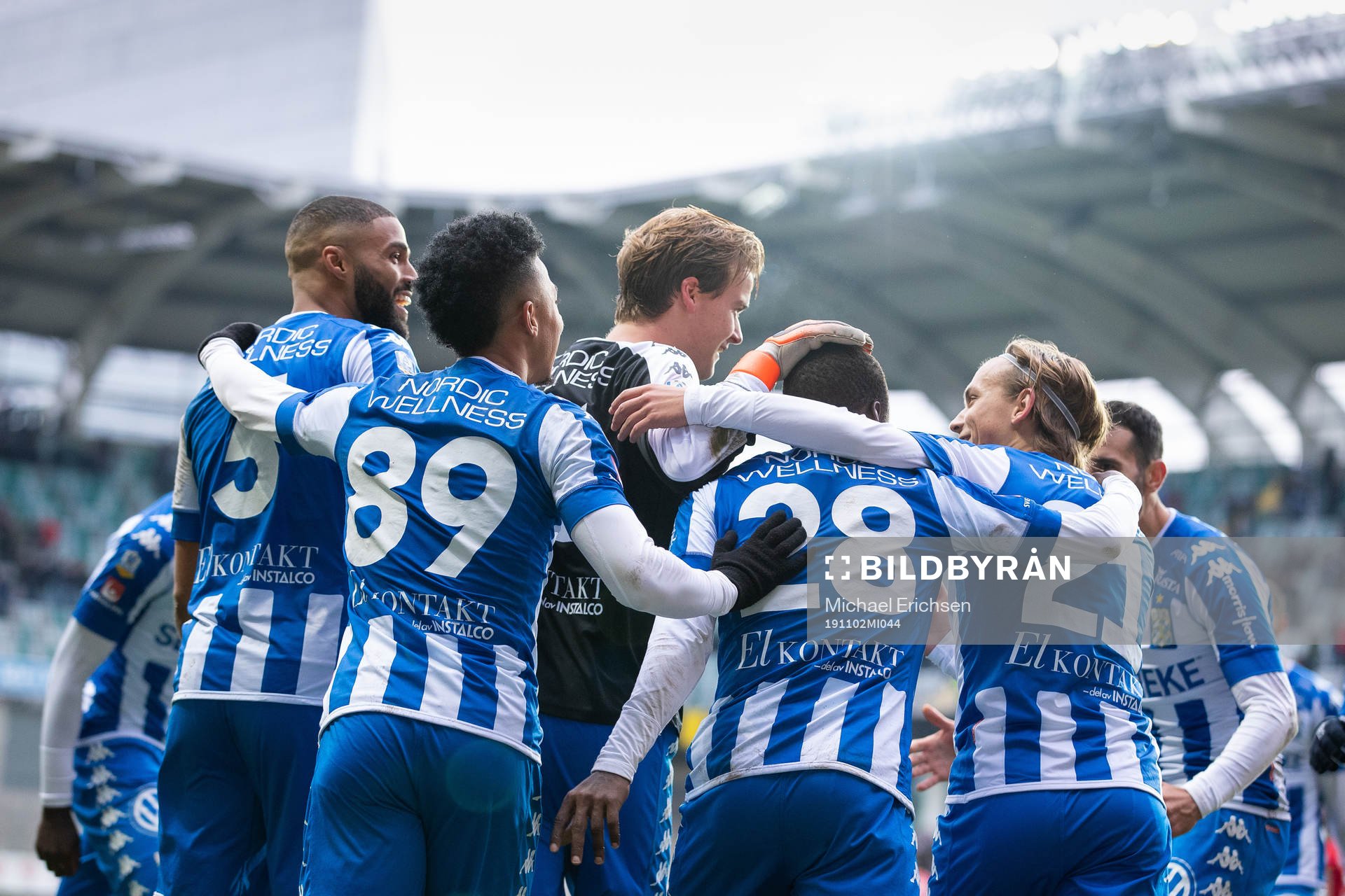 IFK Göteborgs Alhassan Yusuf Abdullahi jublar med