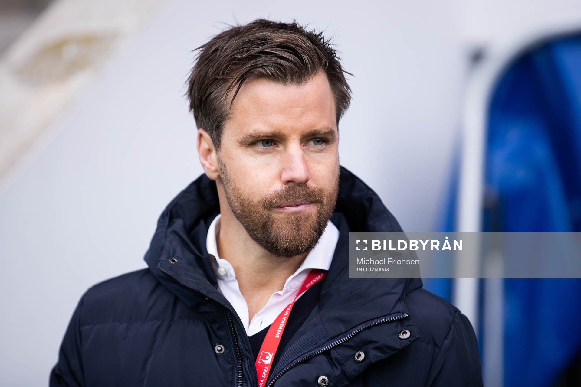 IFK Göteborgs assisterande sportchef Pontus Farnerud innan