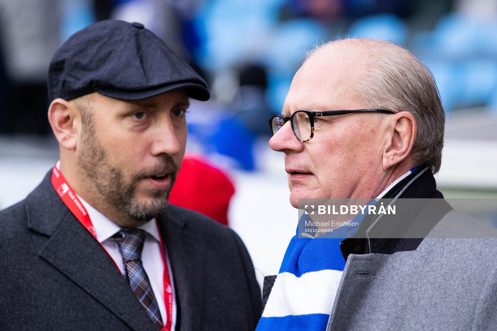 IFK Göteborgs klubbdirektör Max Markusson och ordförande