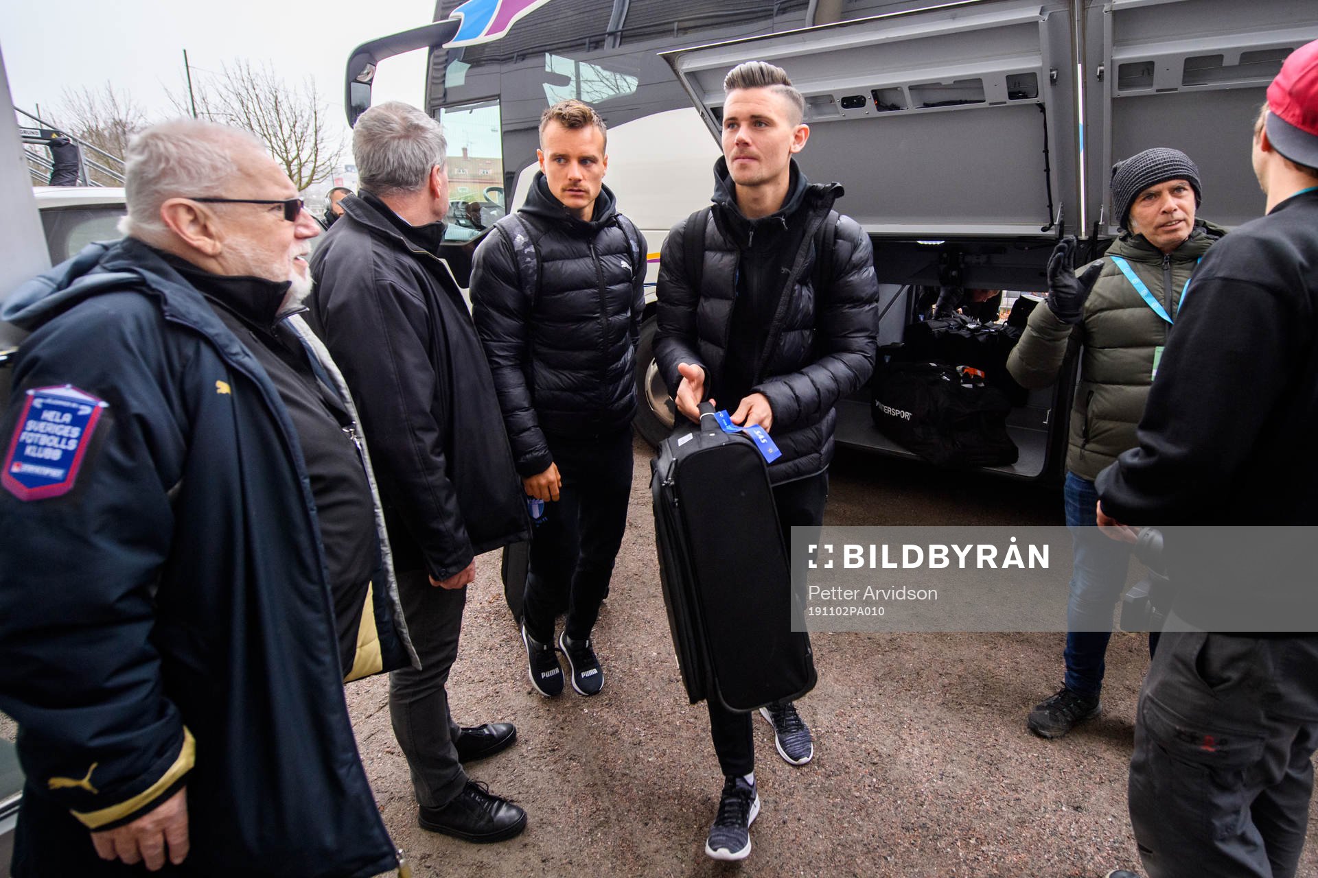 Malmö FFs Eric Larsson och Marcus Antonsson