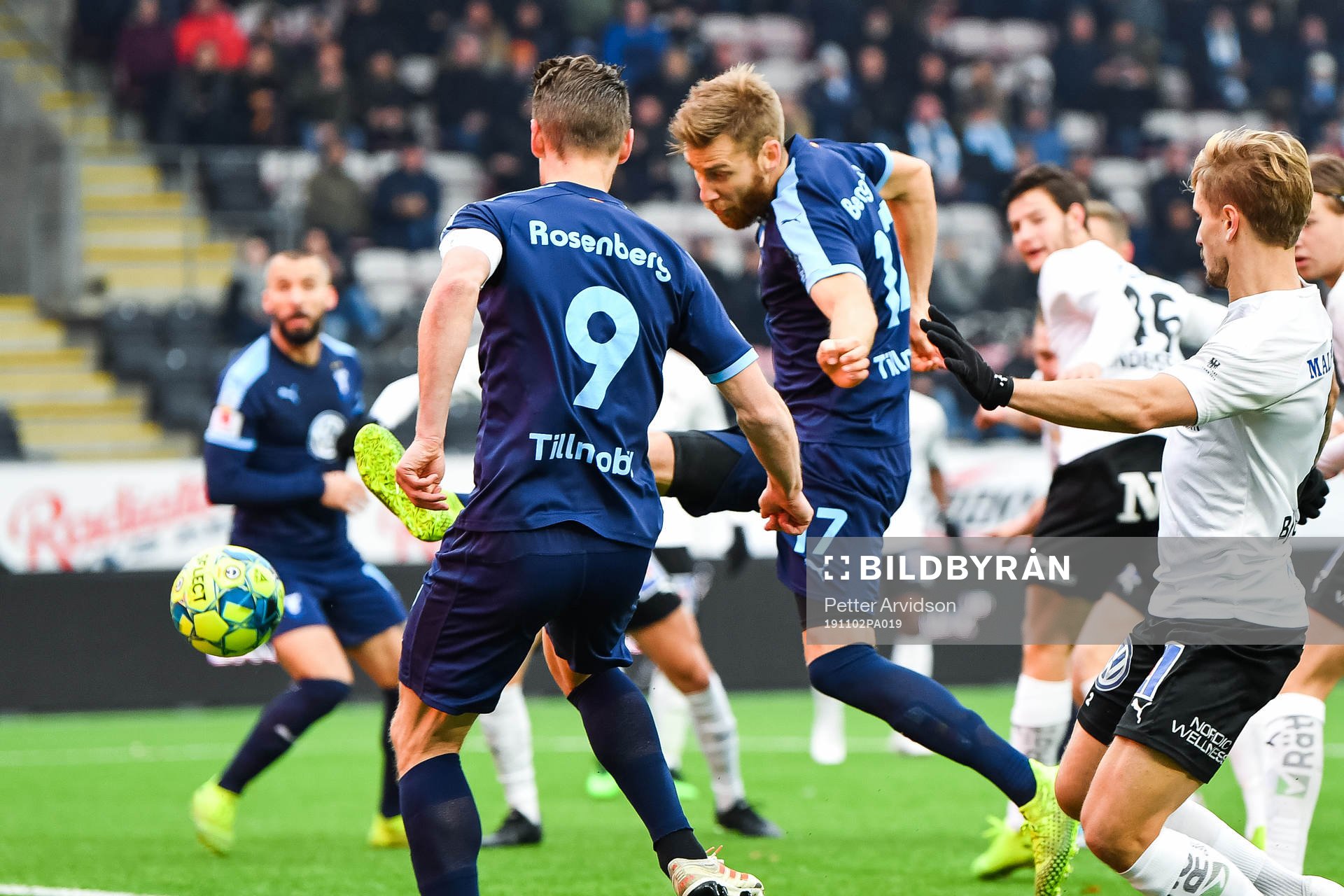 Malmö FFs Rasmus Bengtsson gör 0-1
