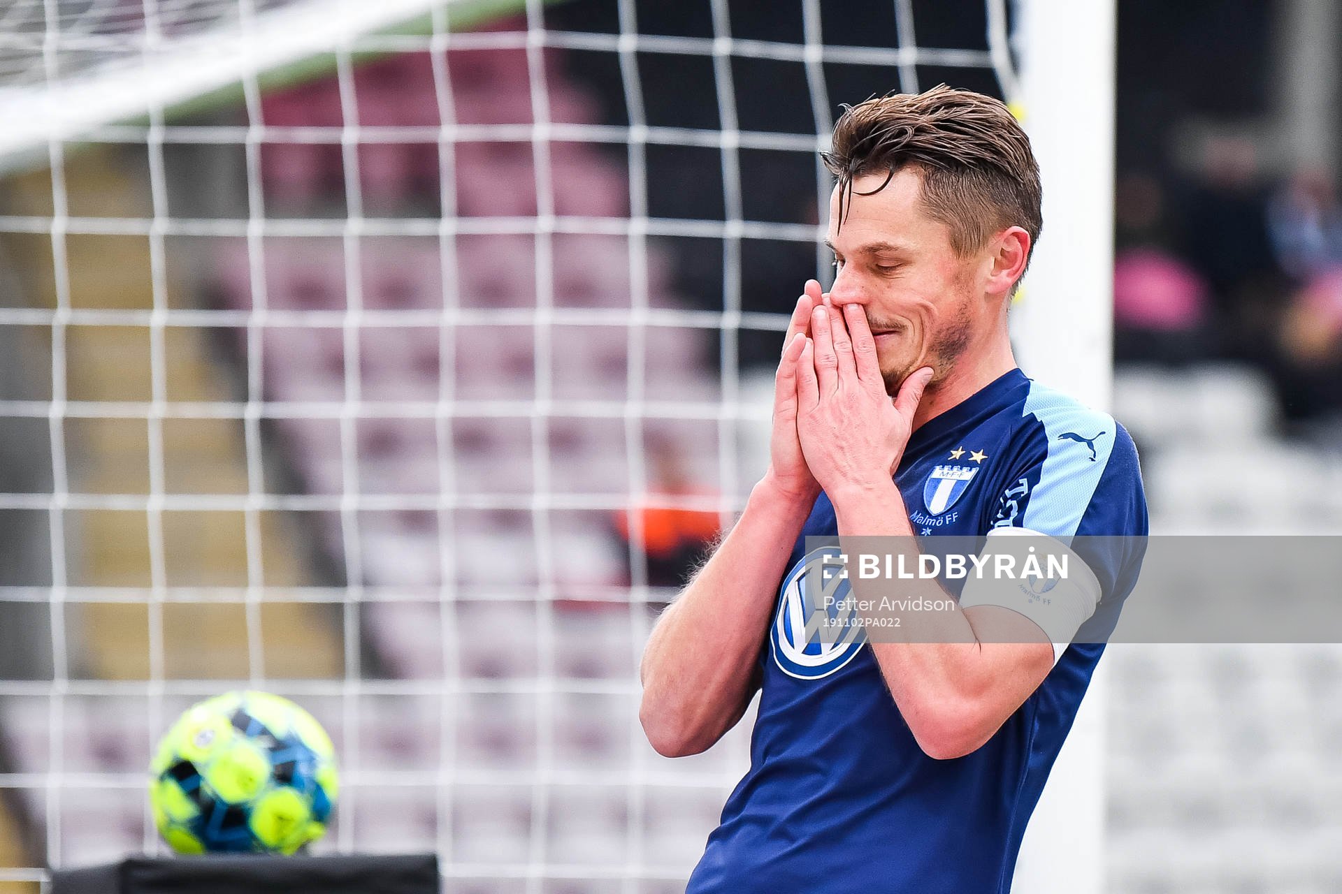 Malmö FFs Markus Rosenberg deppar