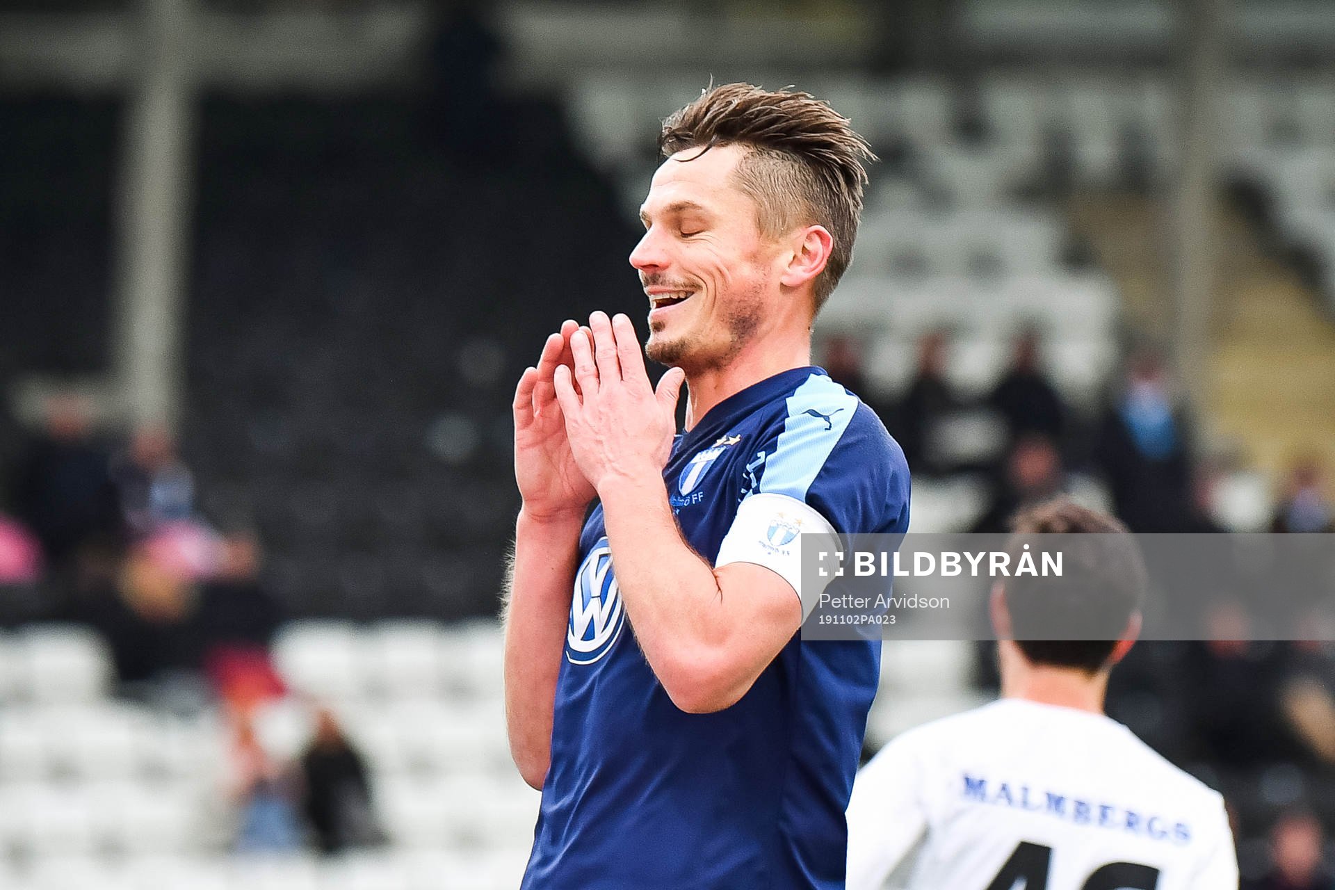 Malmö FFs Markus Rosenberg deppar