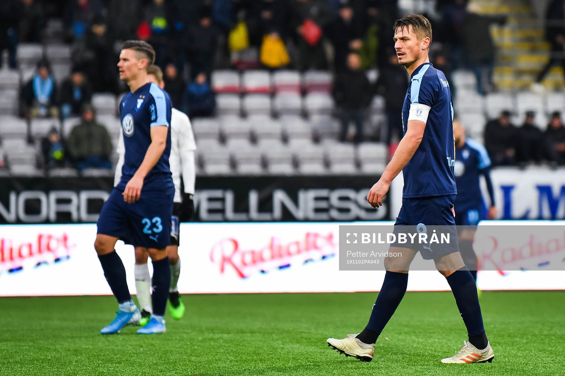 Malmö FFs Markus Rosenberg deppar