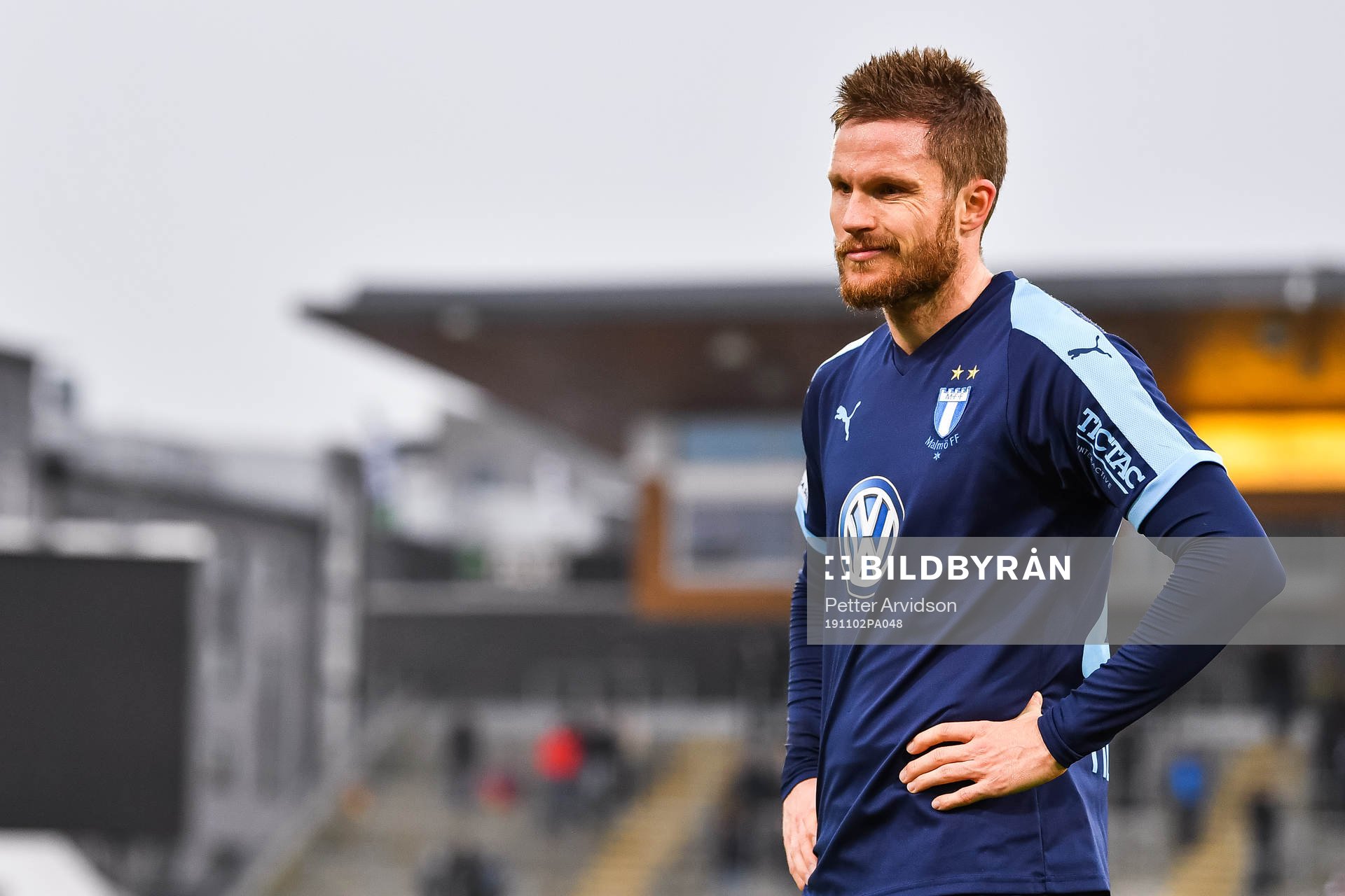 Malmö FFs Lasse Nielsen deppar