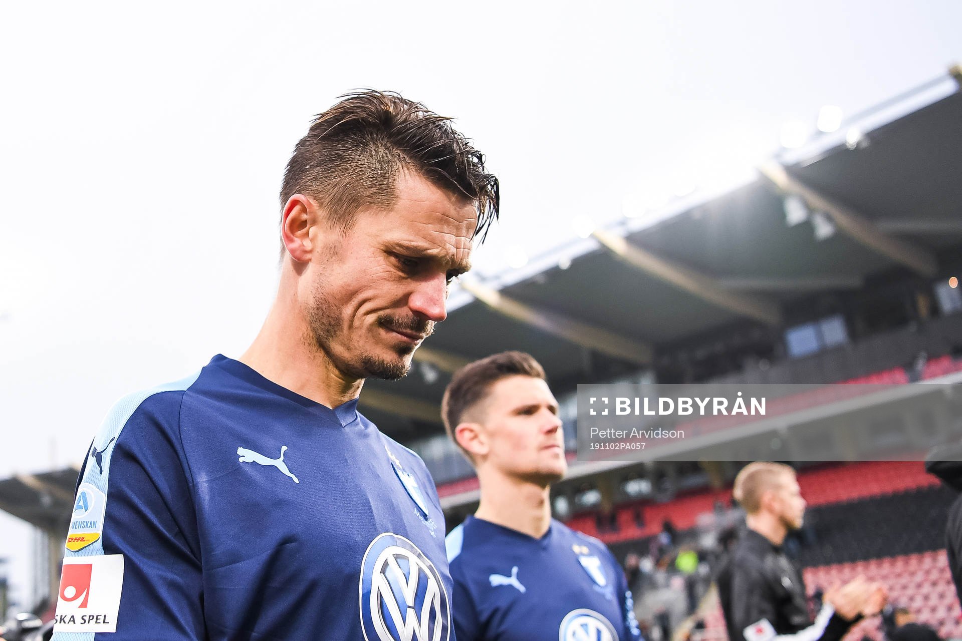 Malmö FFs Markus Rosenberg deppar