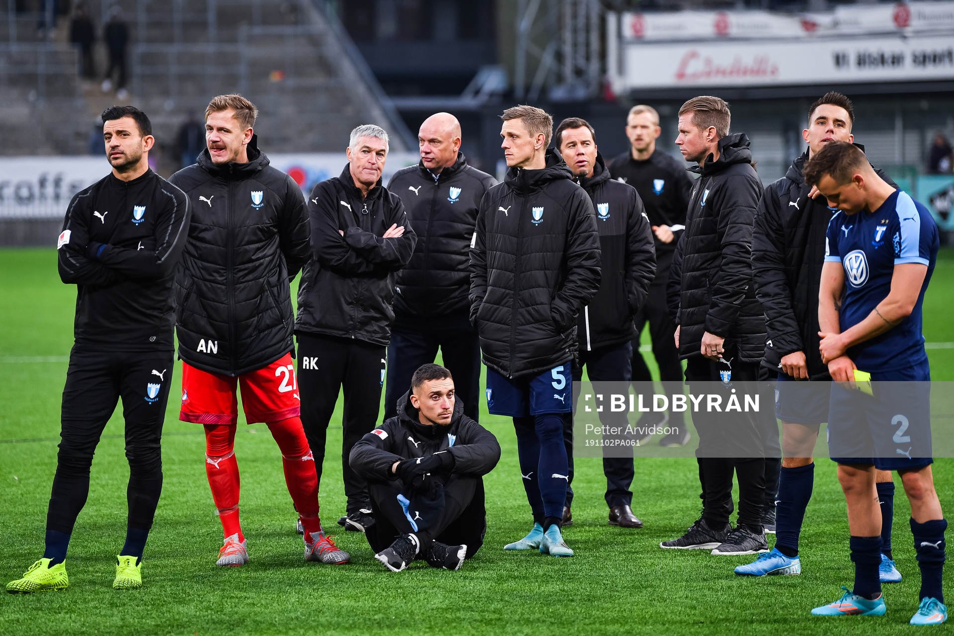Malmö FFs tränare Uwe Rösler deppar
