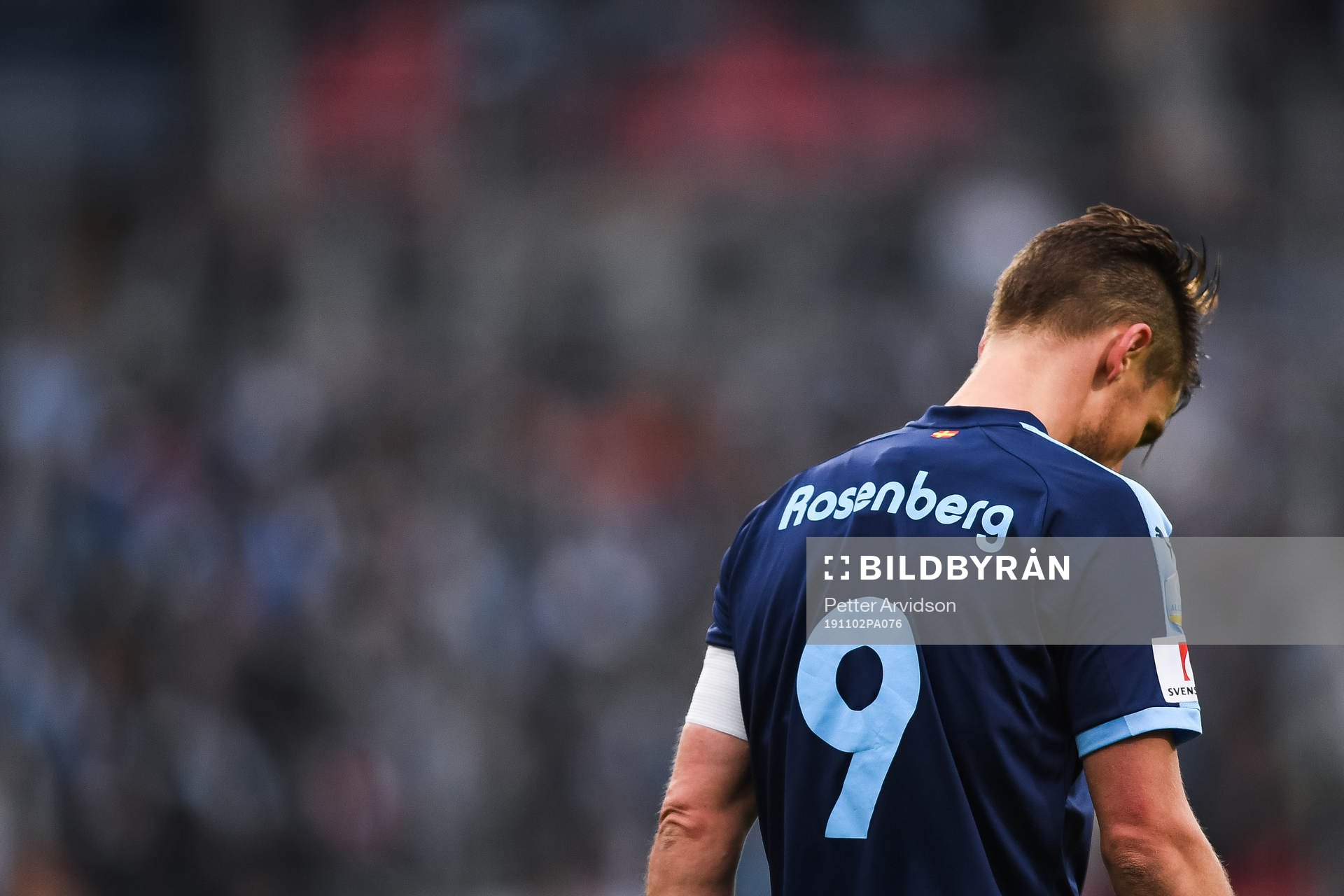 Malmö FFs Markus Rosenberg deppar