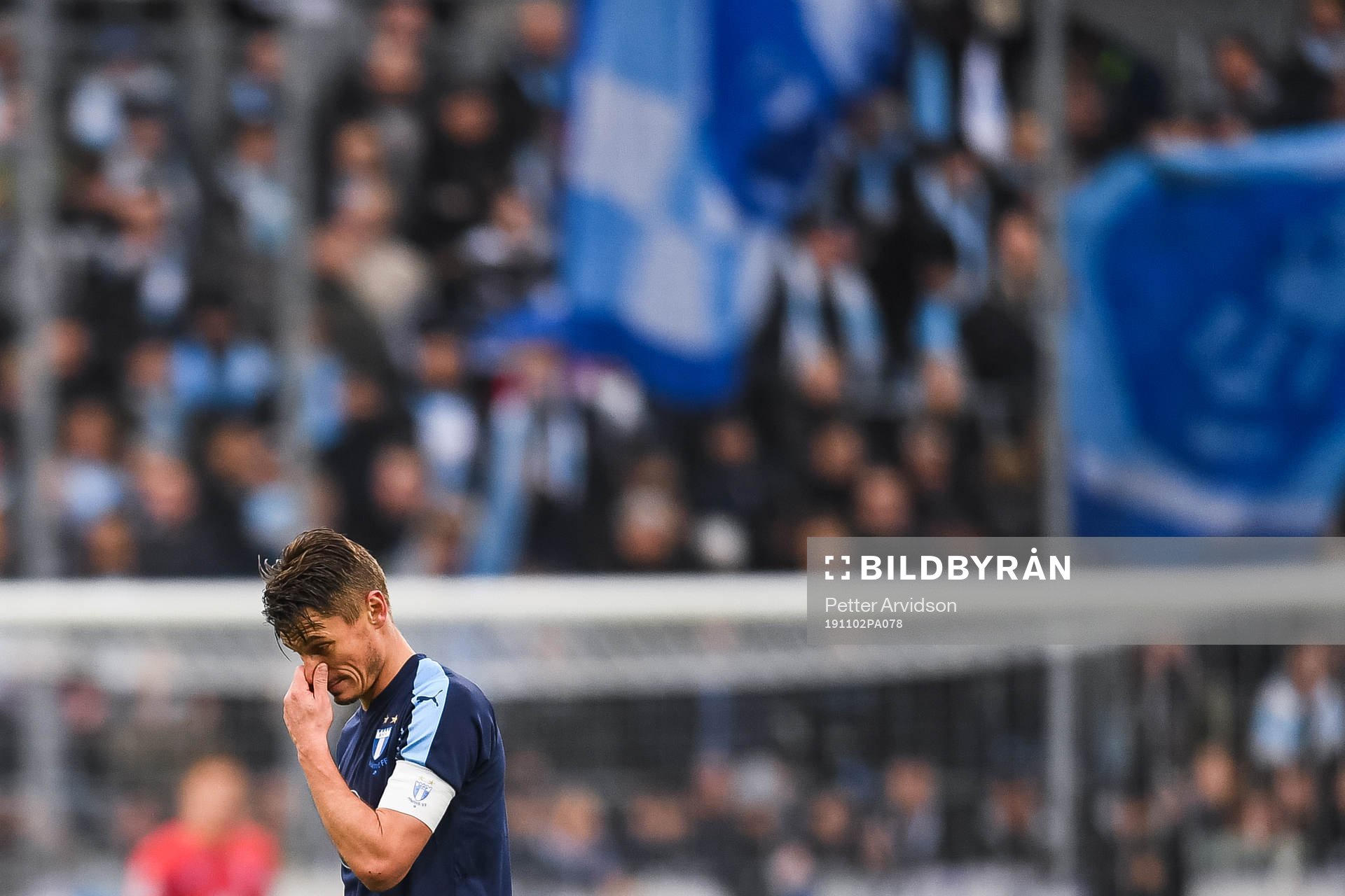 Malmö FFs Markus Rosenberg deppar