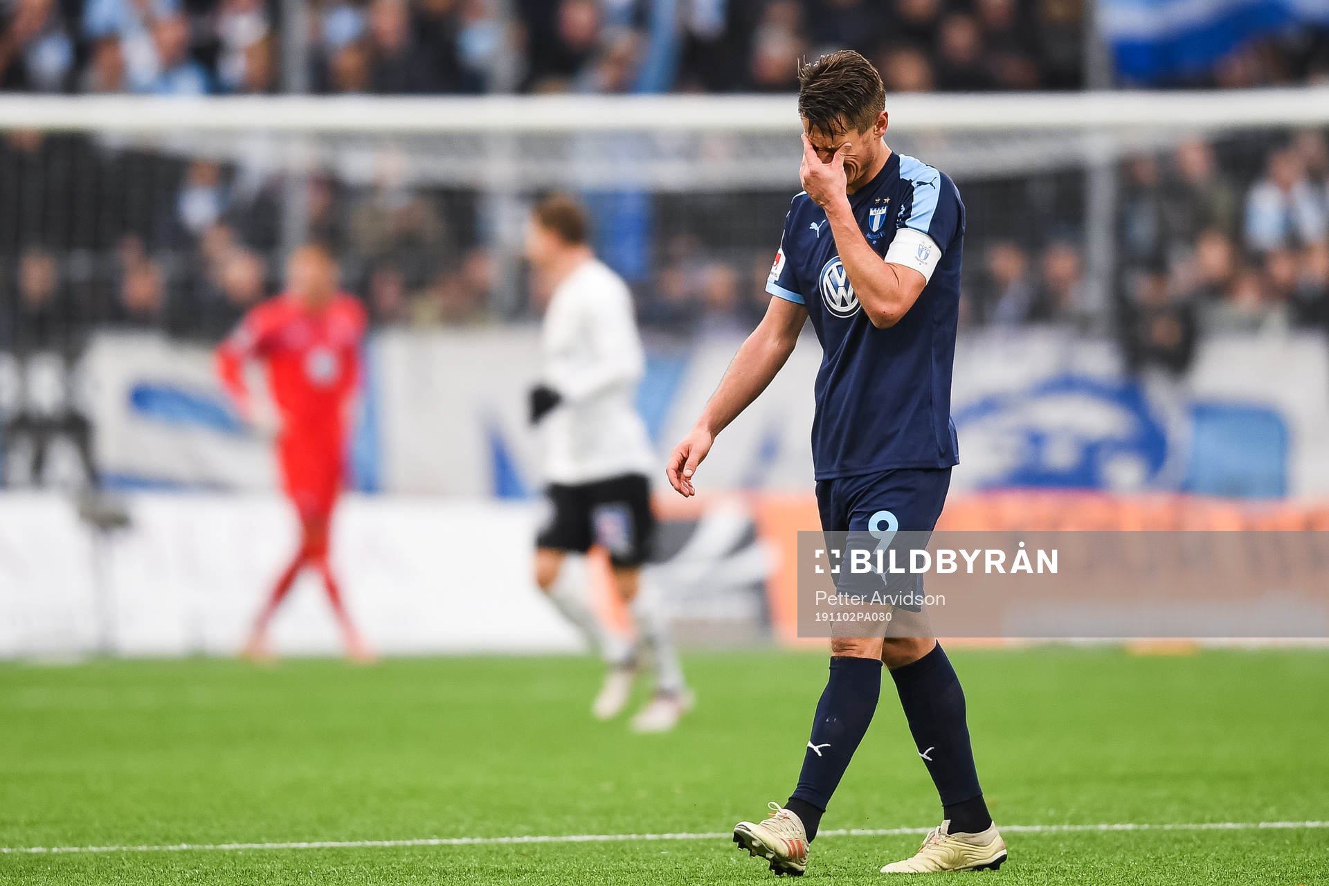 Malmö FFs Markus Rosenberg deppar