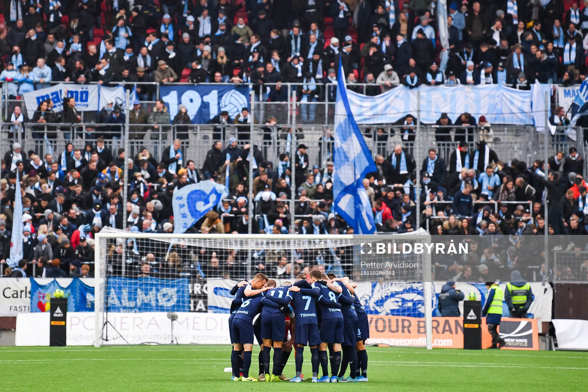 Malmö FFs spelare samlas