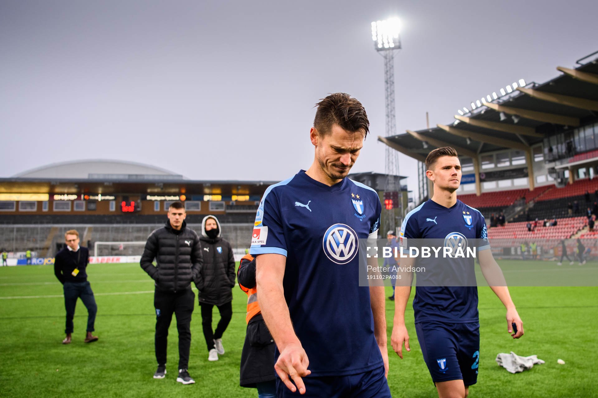 Malmö FFs Markus Rosenberg deppar