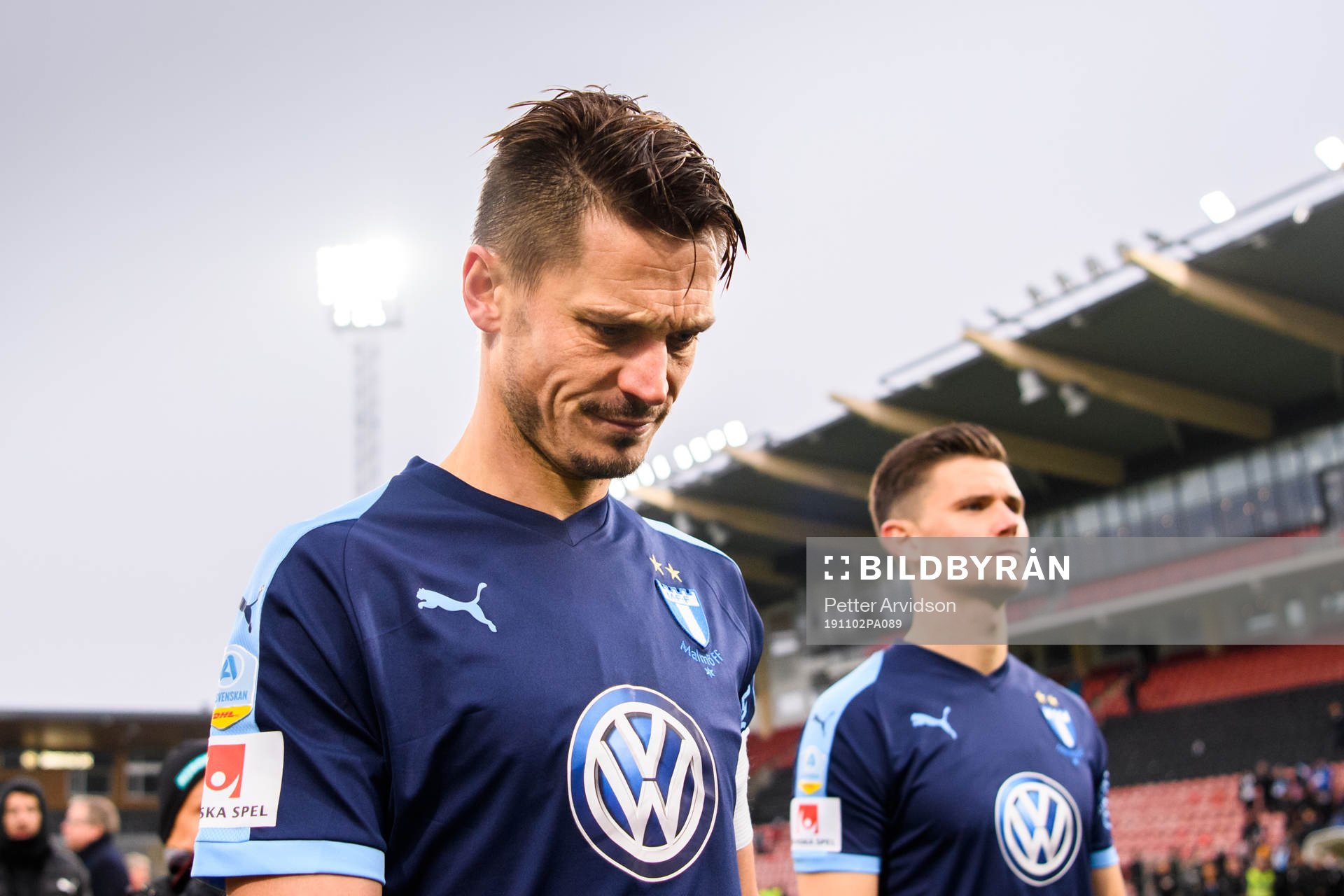Malmö FFs Markus Rosenberg deppar