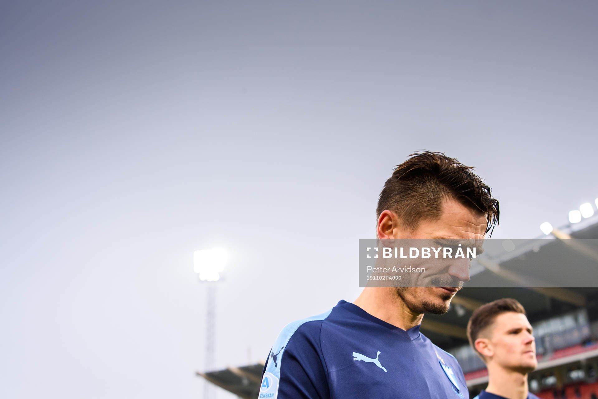 Malmö FFs Markus Rosenberg deppar