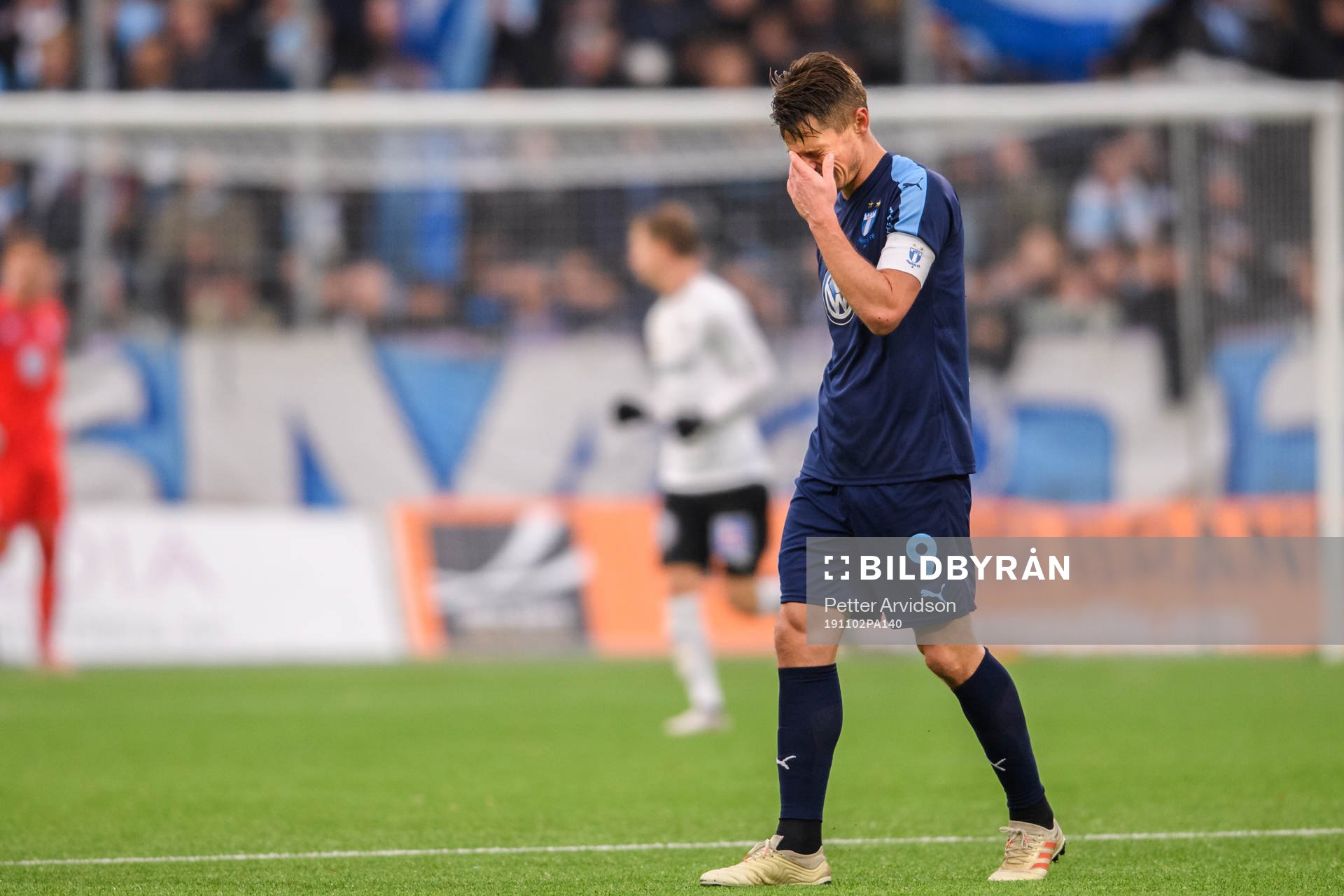 Malmö FFs Markus Rosenberg deppar