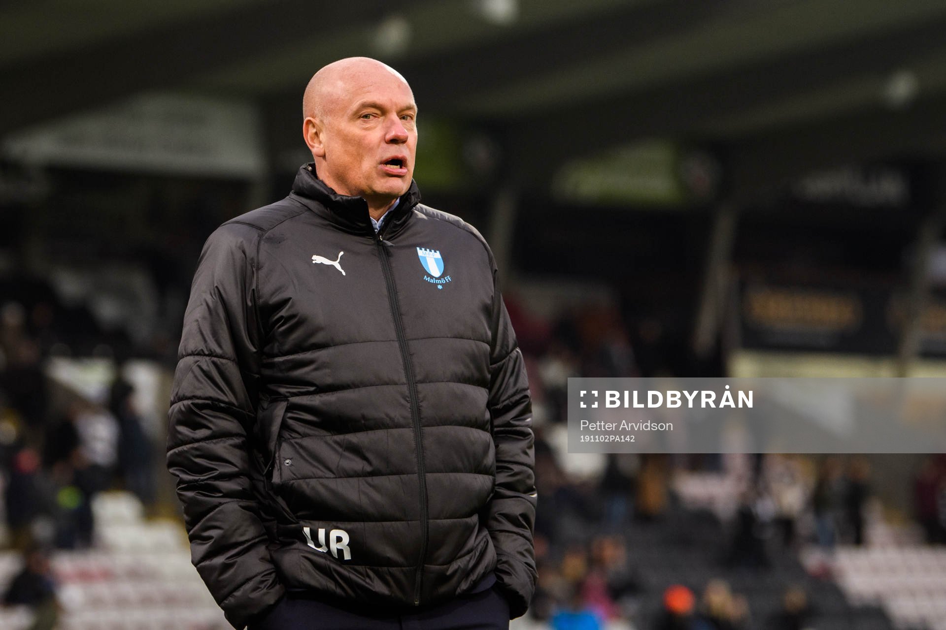Malmö FFs tränare Uwe Rösler deppar