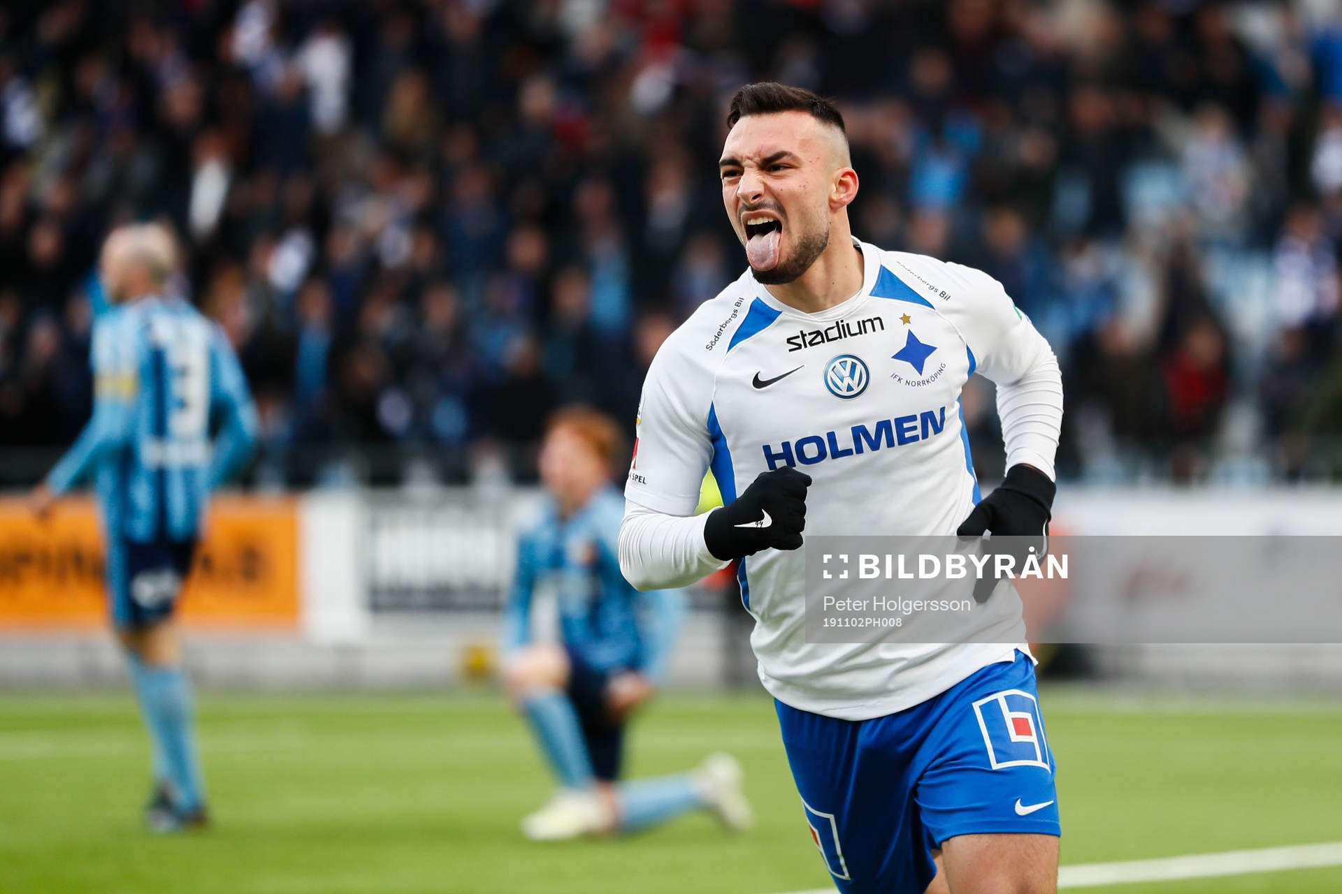 IFK Norrköpings Sead Haksabanovic jublar
