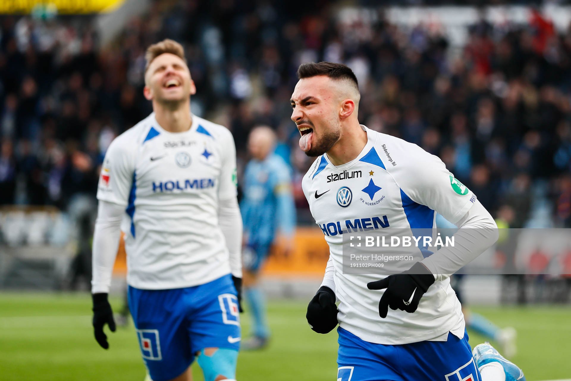 IFK Norrköpings Sead Haksabanovic jublar
