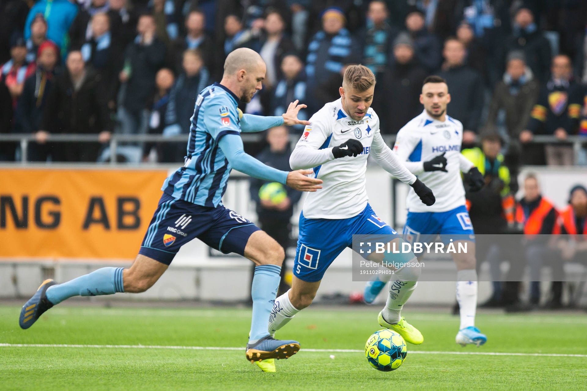 IFK Norrköpings Christoffer Nyman och Djurgårdens Marcus