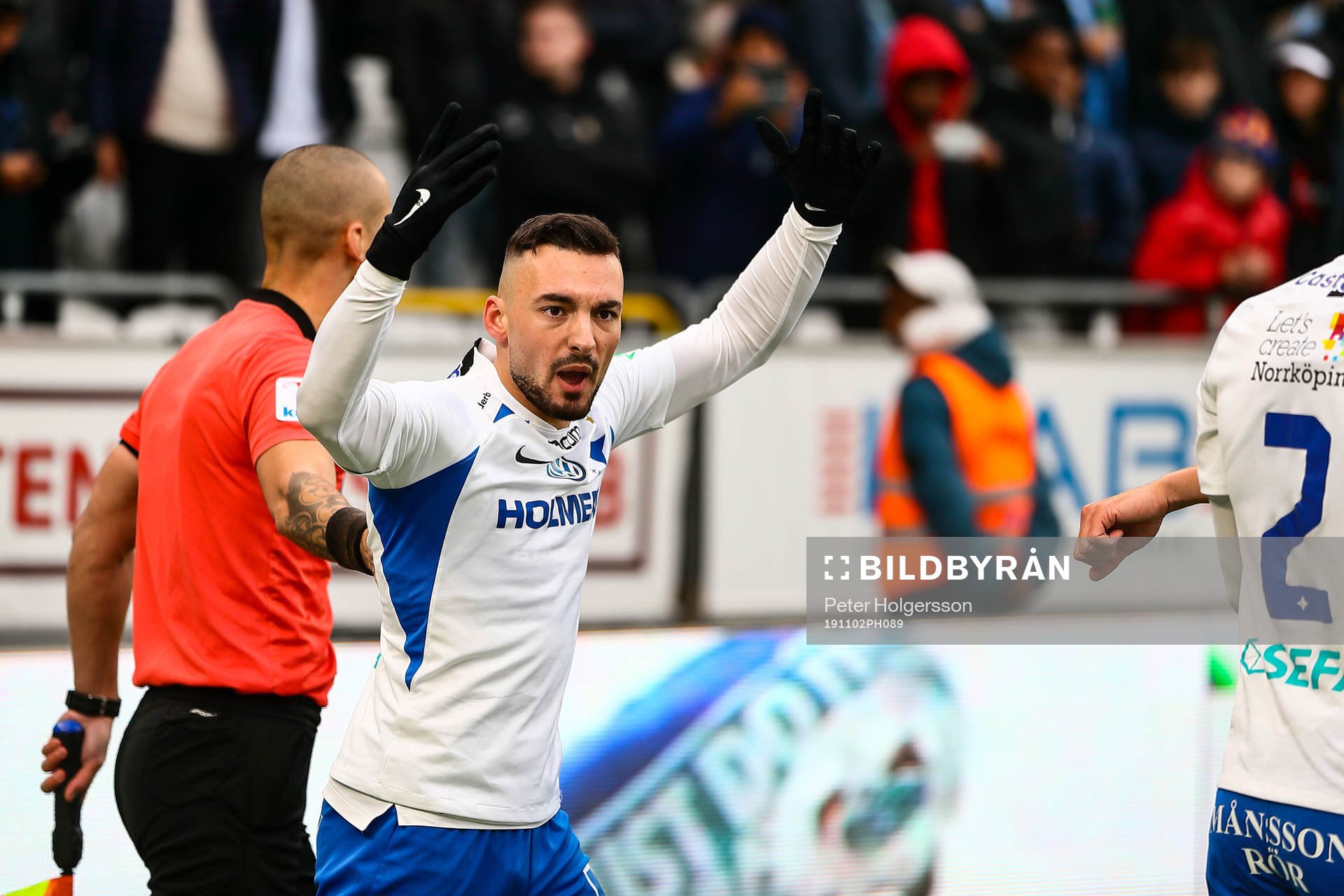 IFK Norrköpings Sead Haksabanovic jublar