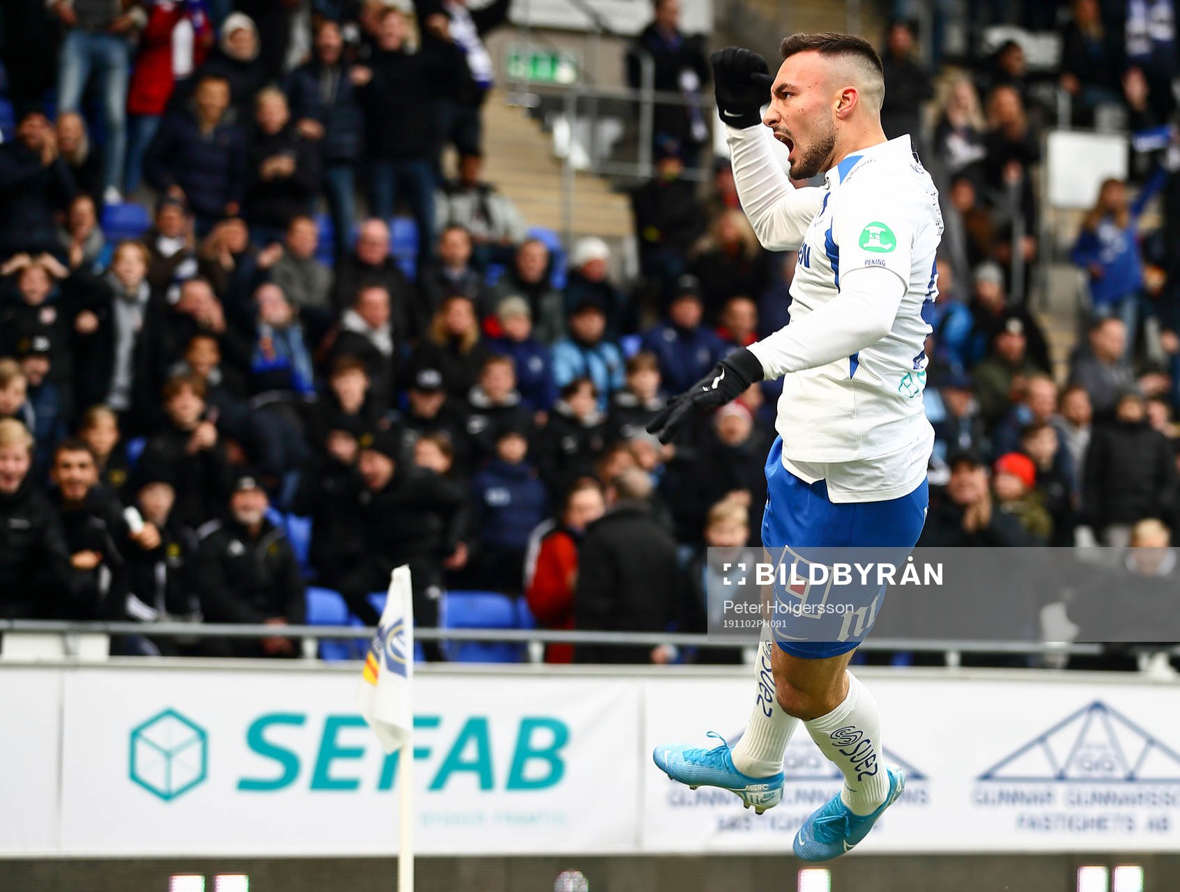 IFK Norrköpings Sead Haksabanovic jublar