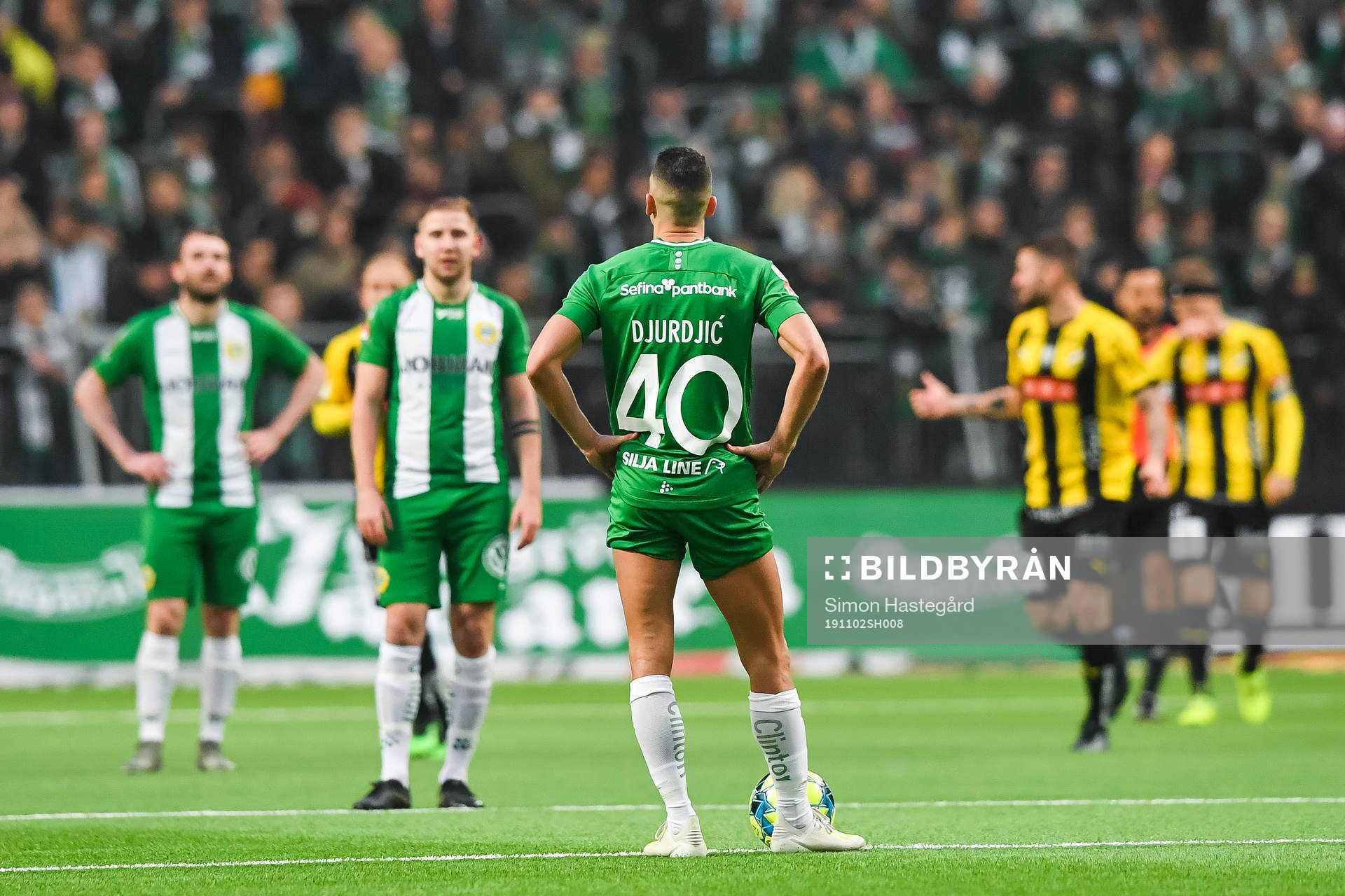 Hammarbys Nikola Djurdjic deppar