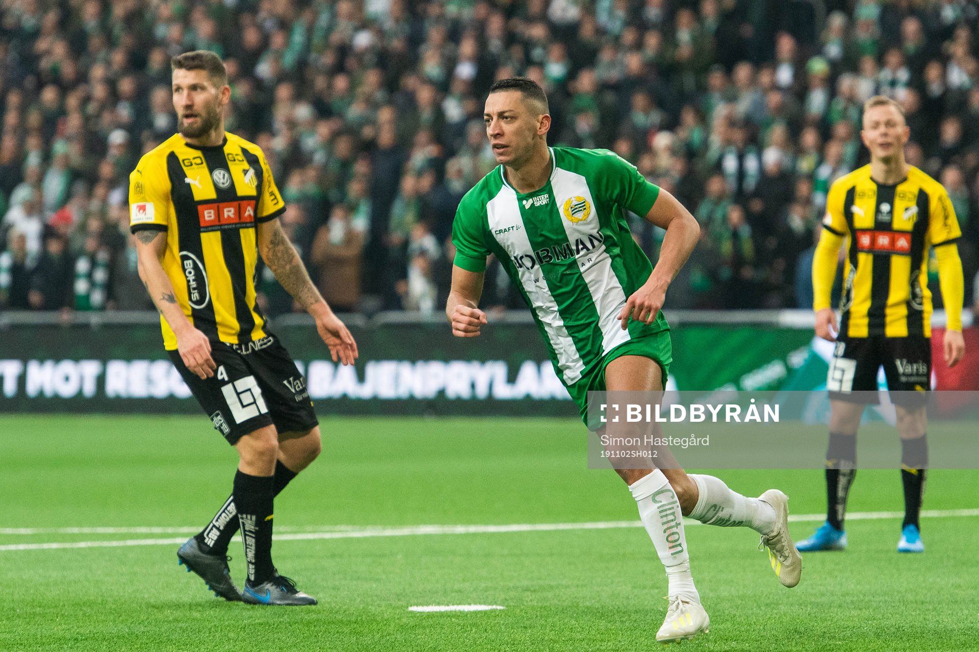 Hammarbys Nikola Djurdjic jublar