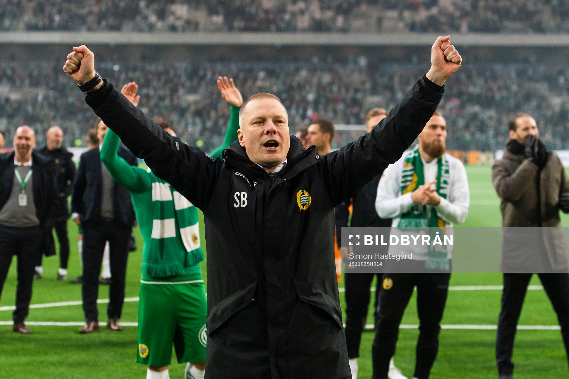 Hammarbys tränare Stefan Billborn