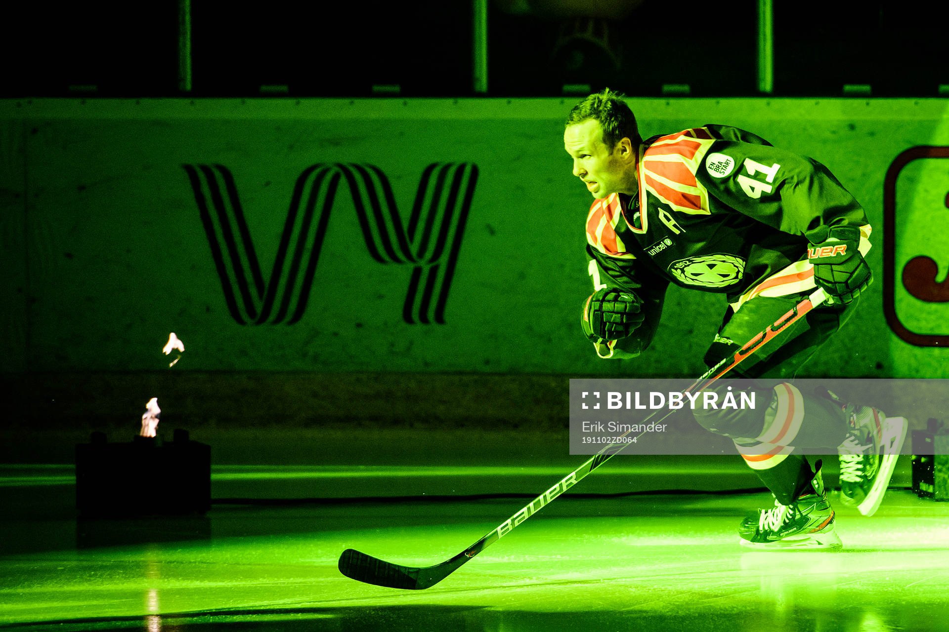 Brynäs Greg Scott äntrar isen