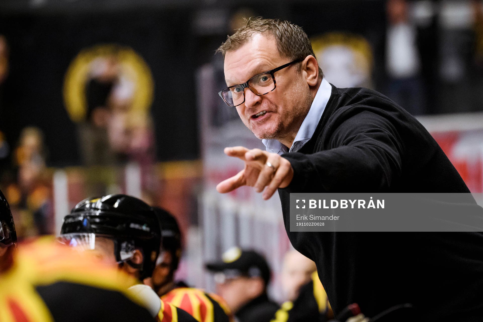Brynäs tränare Magnus Sundquist