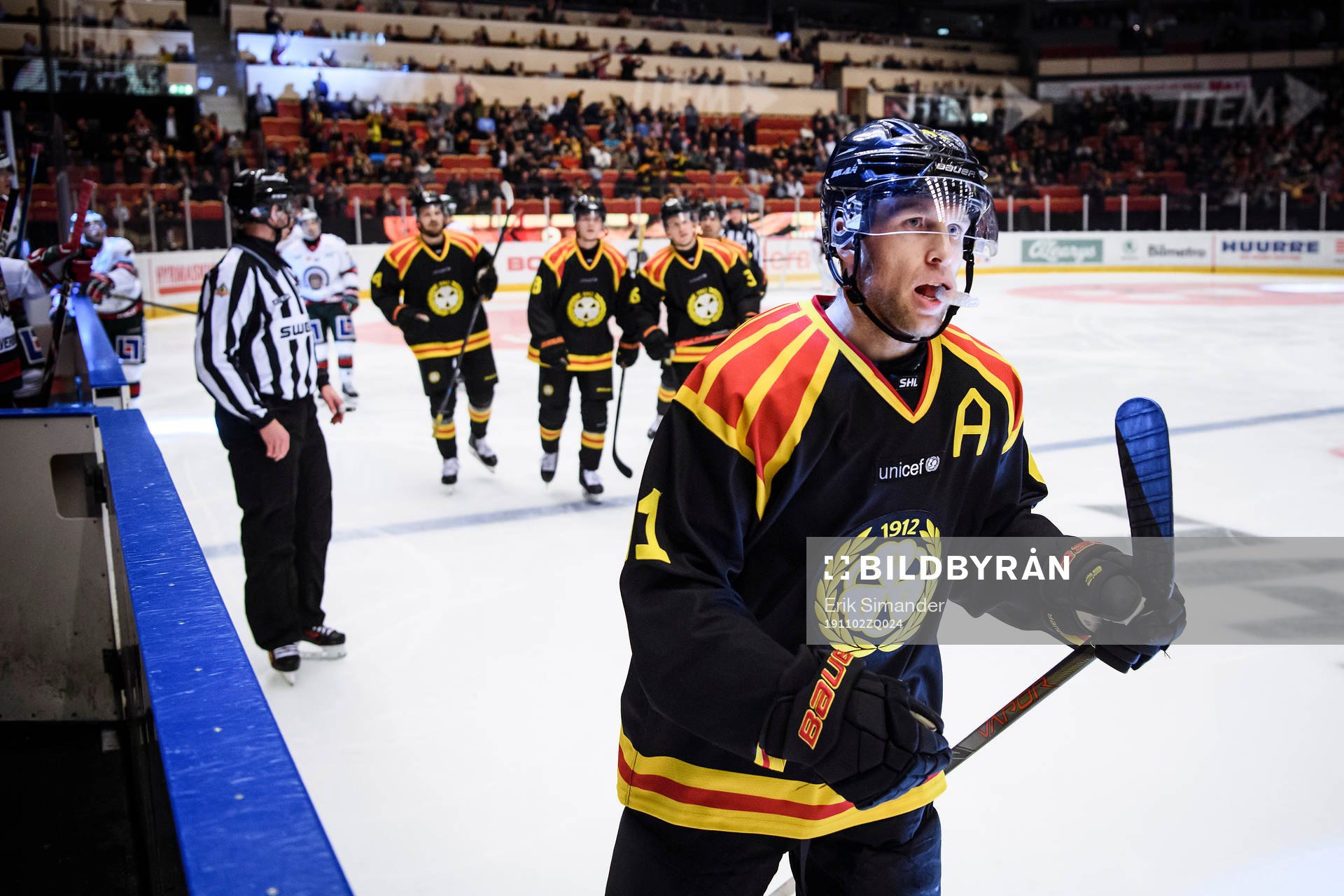 Brynäs Greg Scott jublar