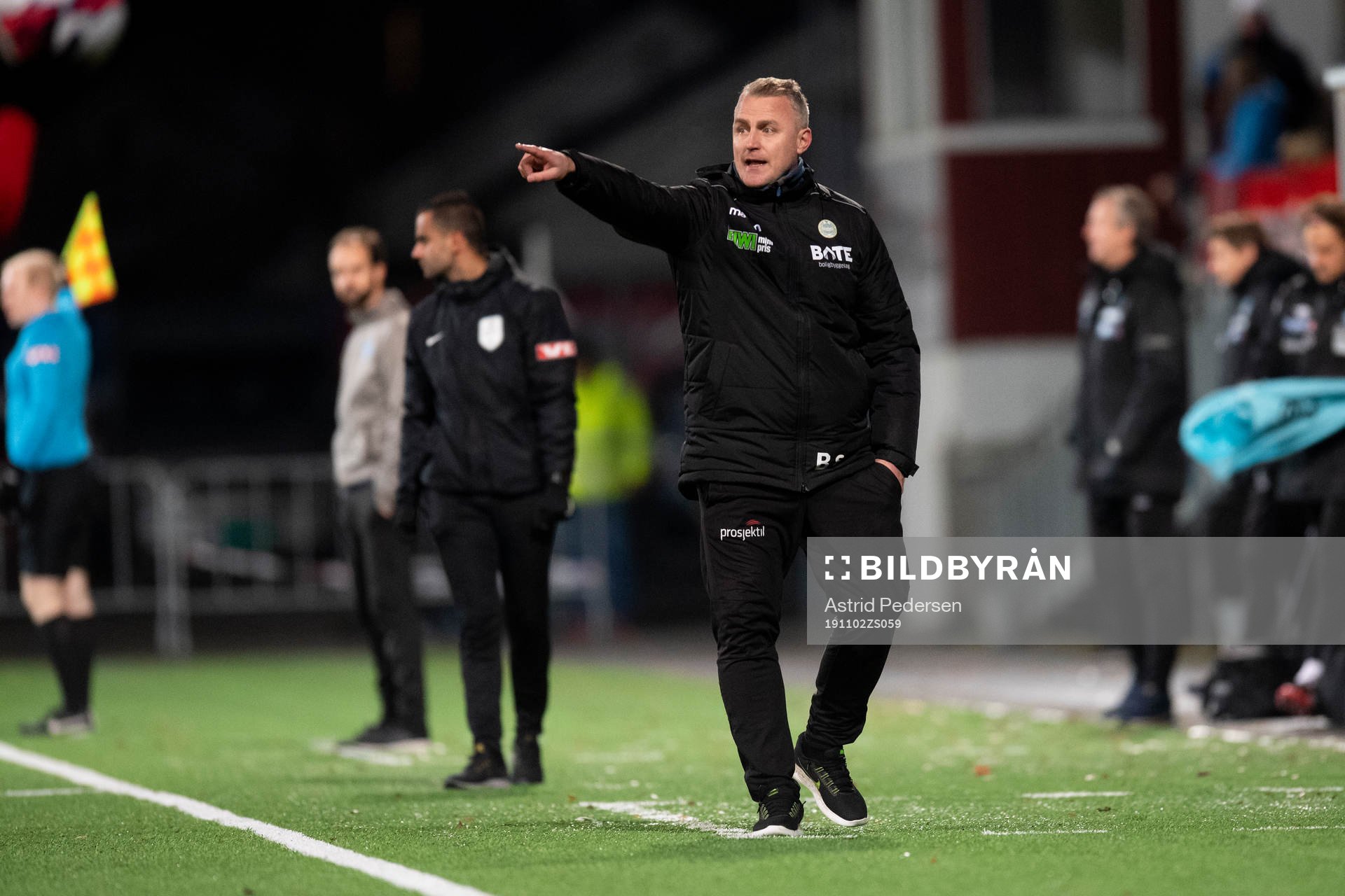 Bengt Sæternes, head coach of Sandnes Ulf