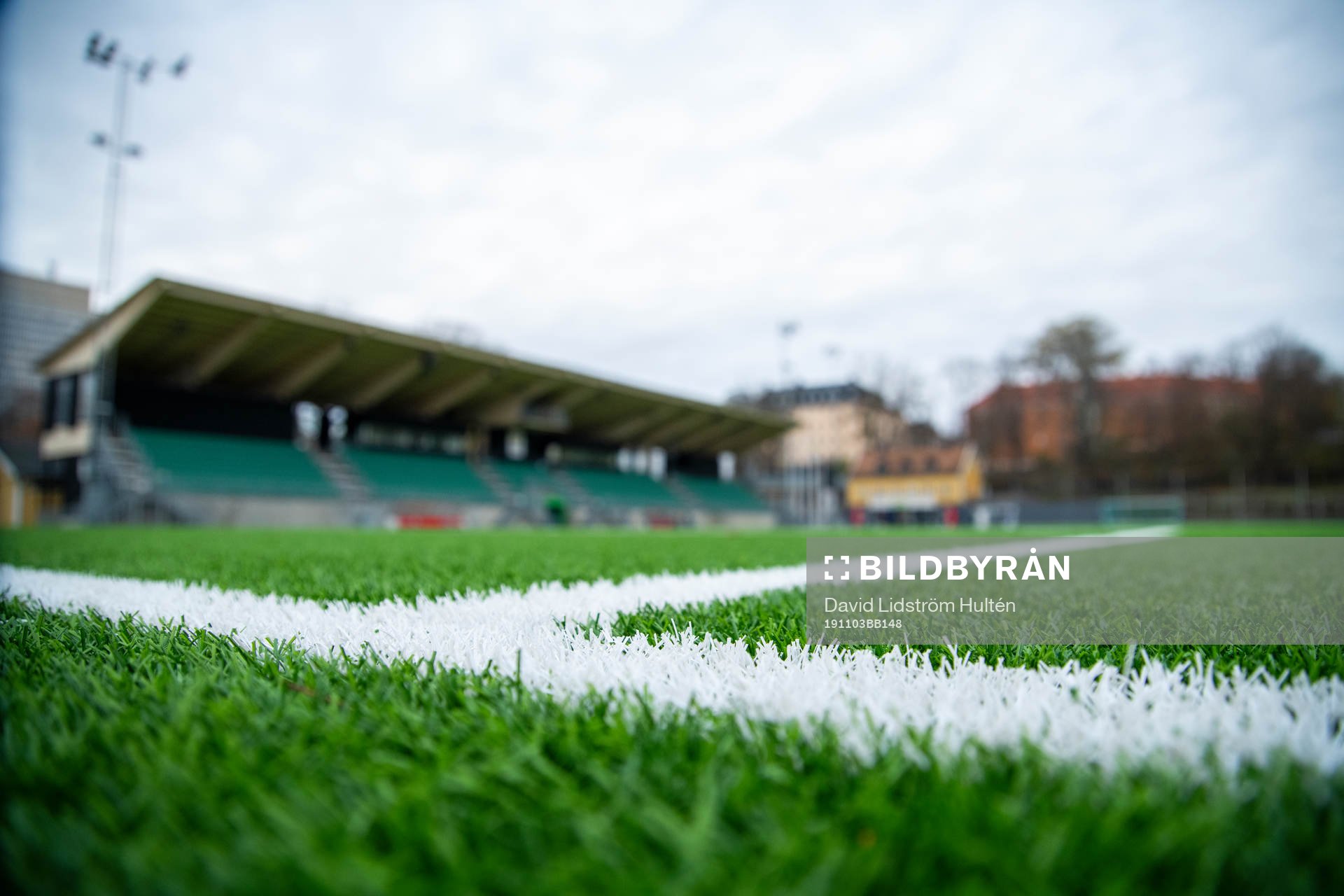 Vy över Hammarby IP