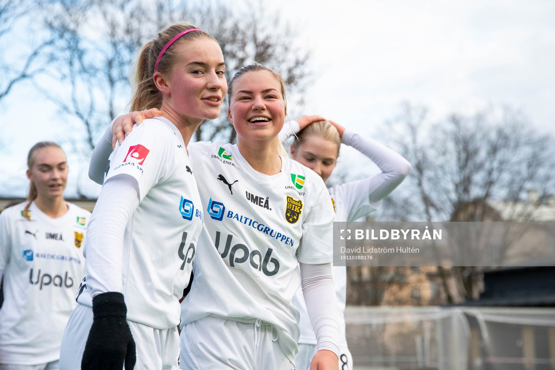 Umeås Jonna Lidberg jublar