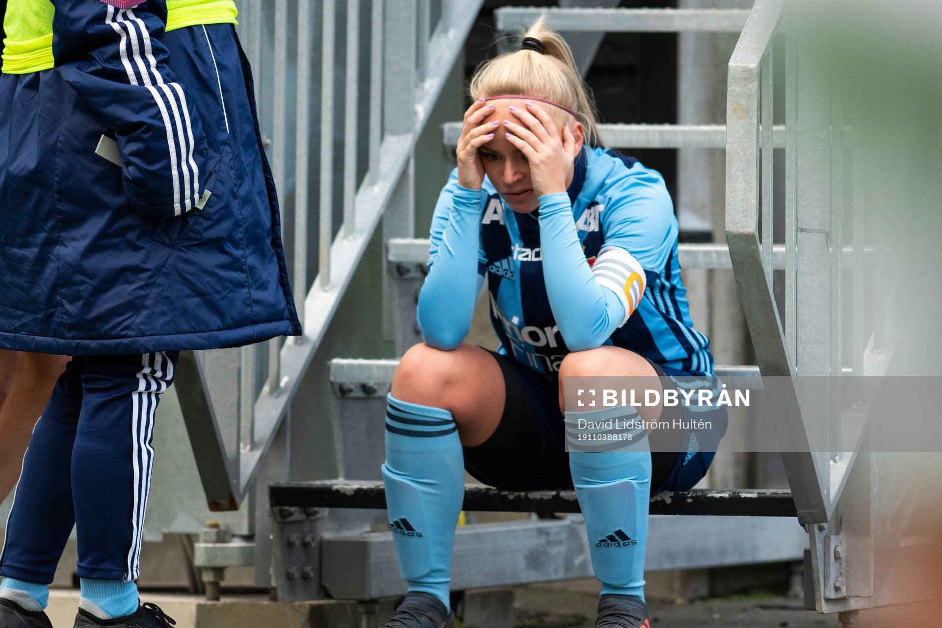 Djurgårdens Tilda Sjöqvist deppar