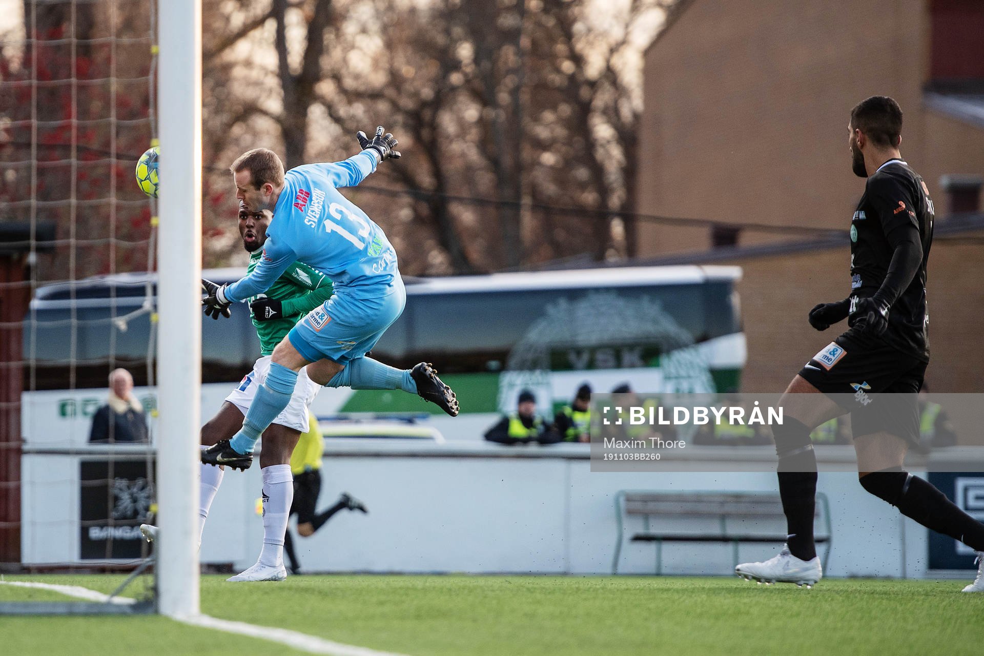 Brages Christian Kouakou gör 2-0 bakom Västerås Daniel