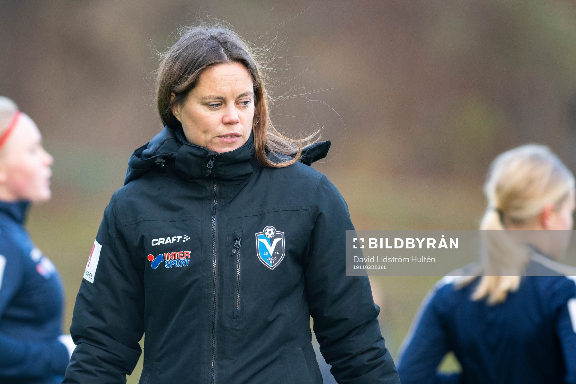 Växjös tränare Anna Sandell