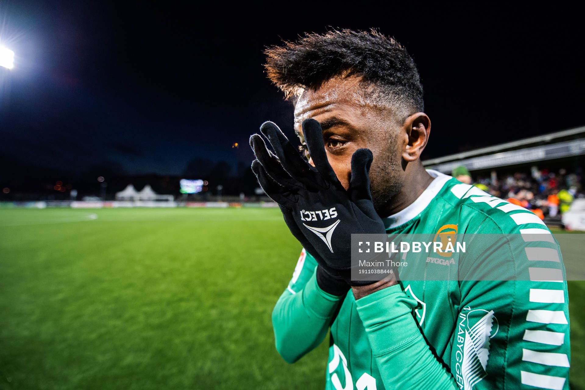 Brages Kristian Andersen jublar