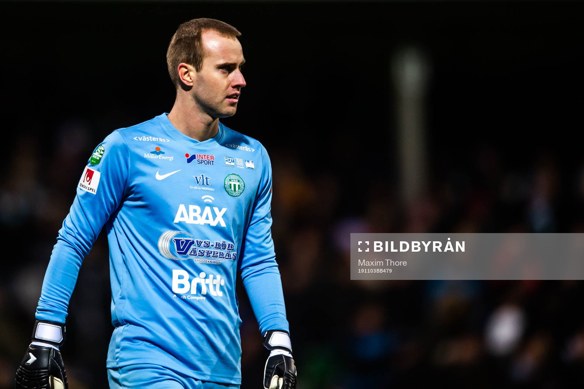 Västerås målvakt Daniel Svensson