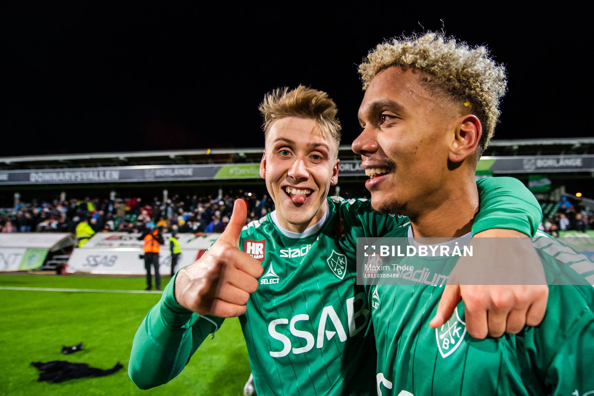 Brages Bjarni Mark Antonsson Duffield och Seth Kanteh