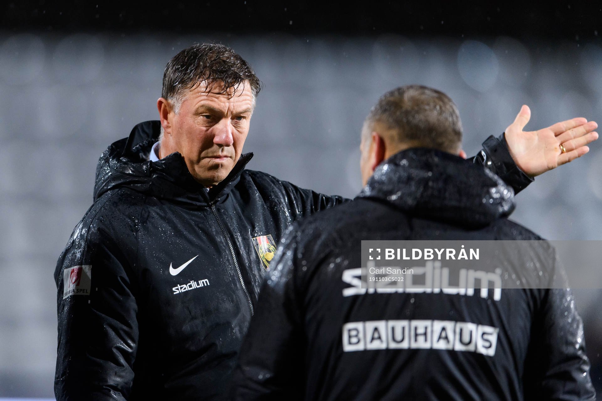 Brommapojkarnas tränare Kjell Jonevret