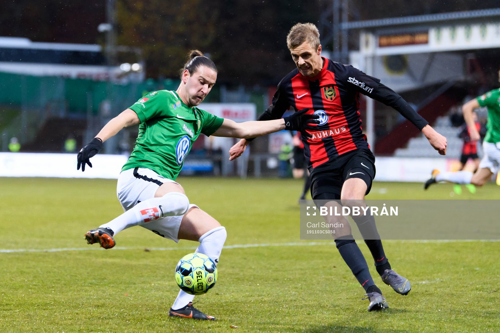 Jönköpings Edin Hamidovic och Brommapojkarnas Fritof