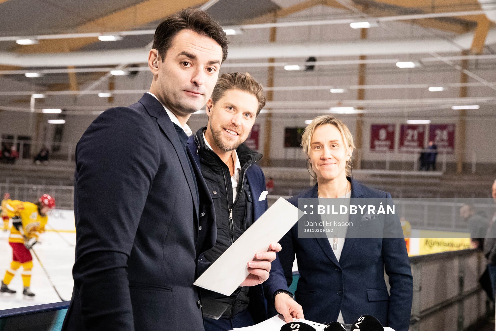 s Dusan Umicevic, Jonas Andersson och Maria Rooth